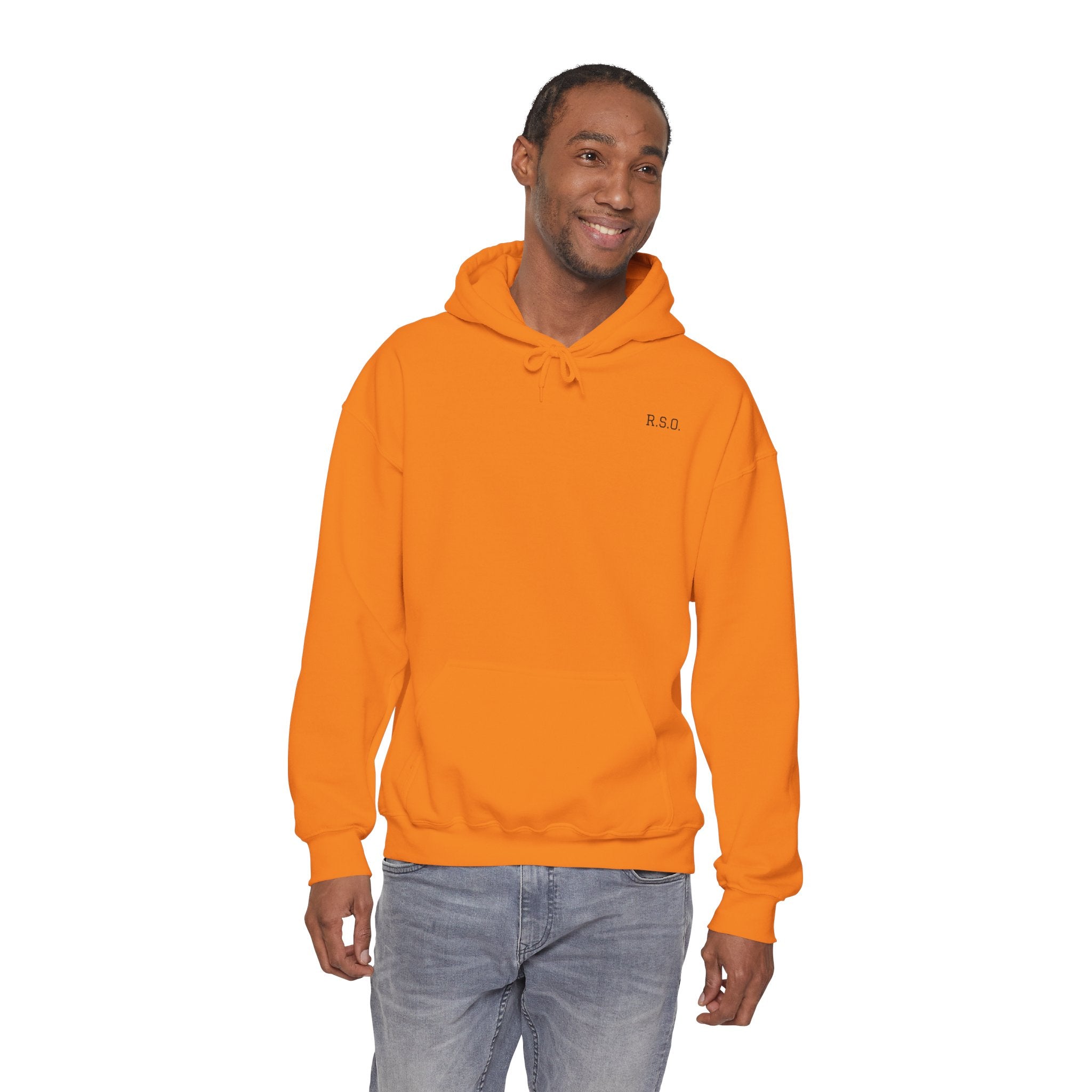 Ruff Shooters Tired Eyes Graphic Hooded Sweatshirt