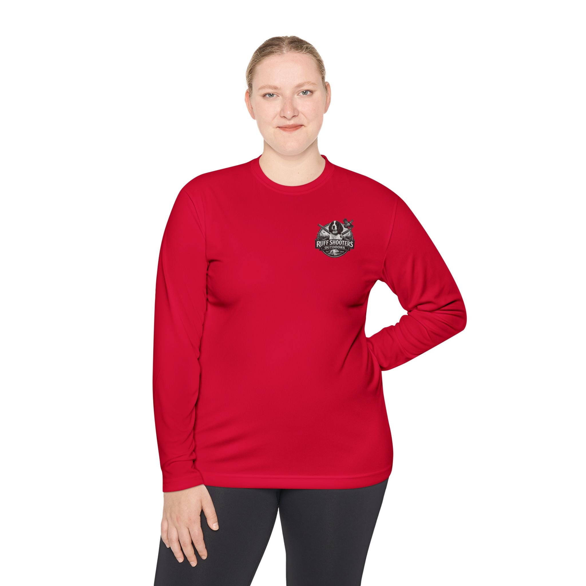 RSO "Mini B/W Grouse Logo" -Long Sleeve Tee
