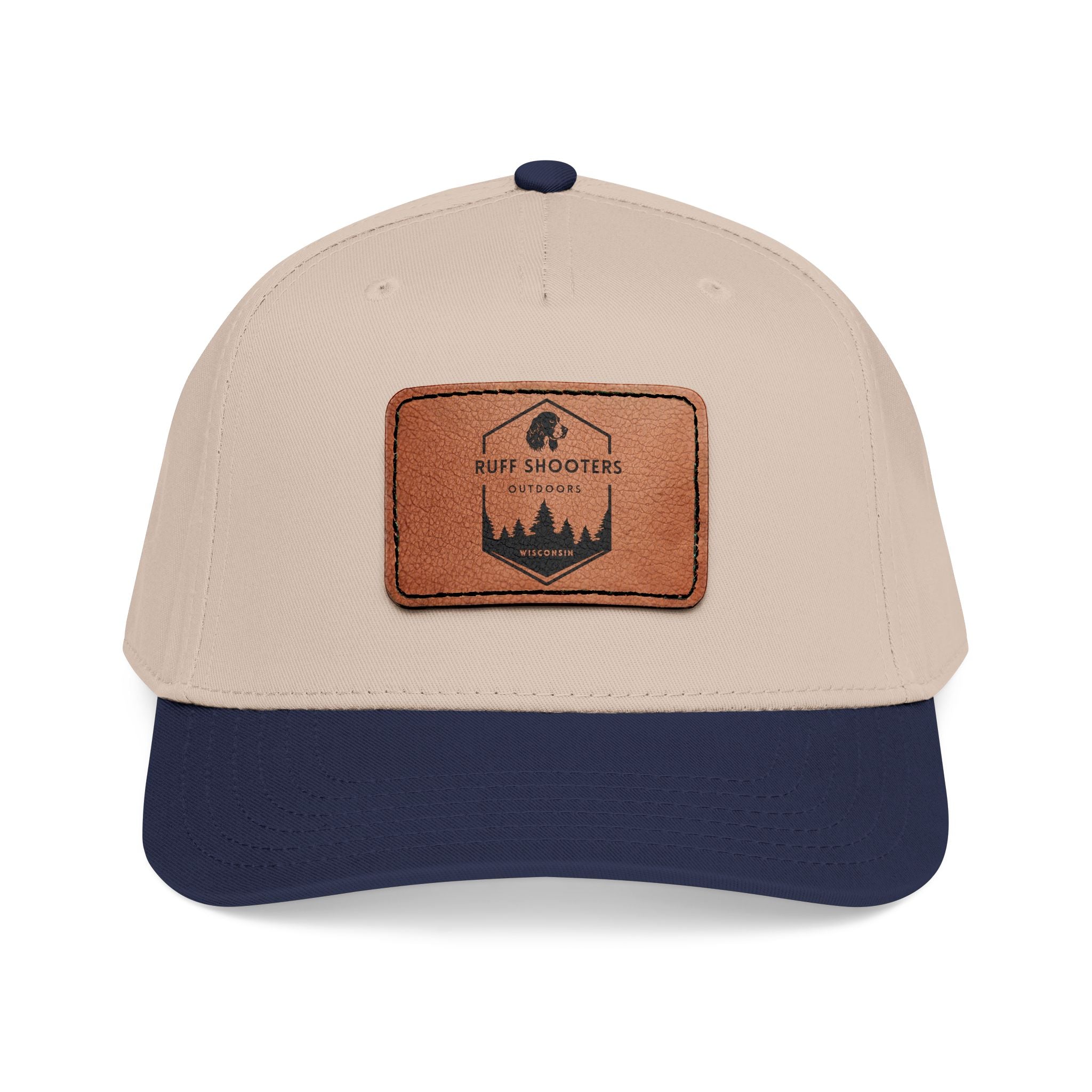 Leather Patch Ruff Shooters Outdoors Logo