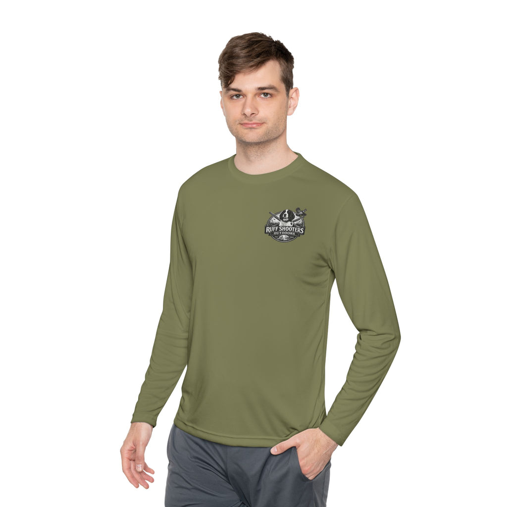 RSO "Mini B/W Grouse Logo" -Long Sleeve Tee