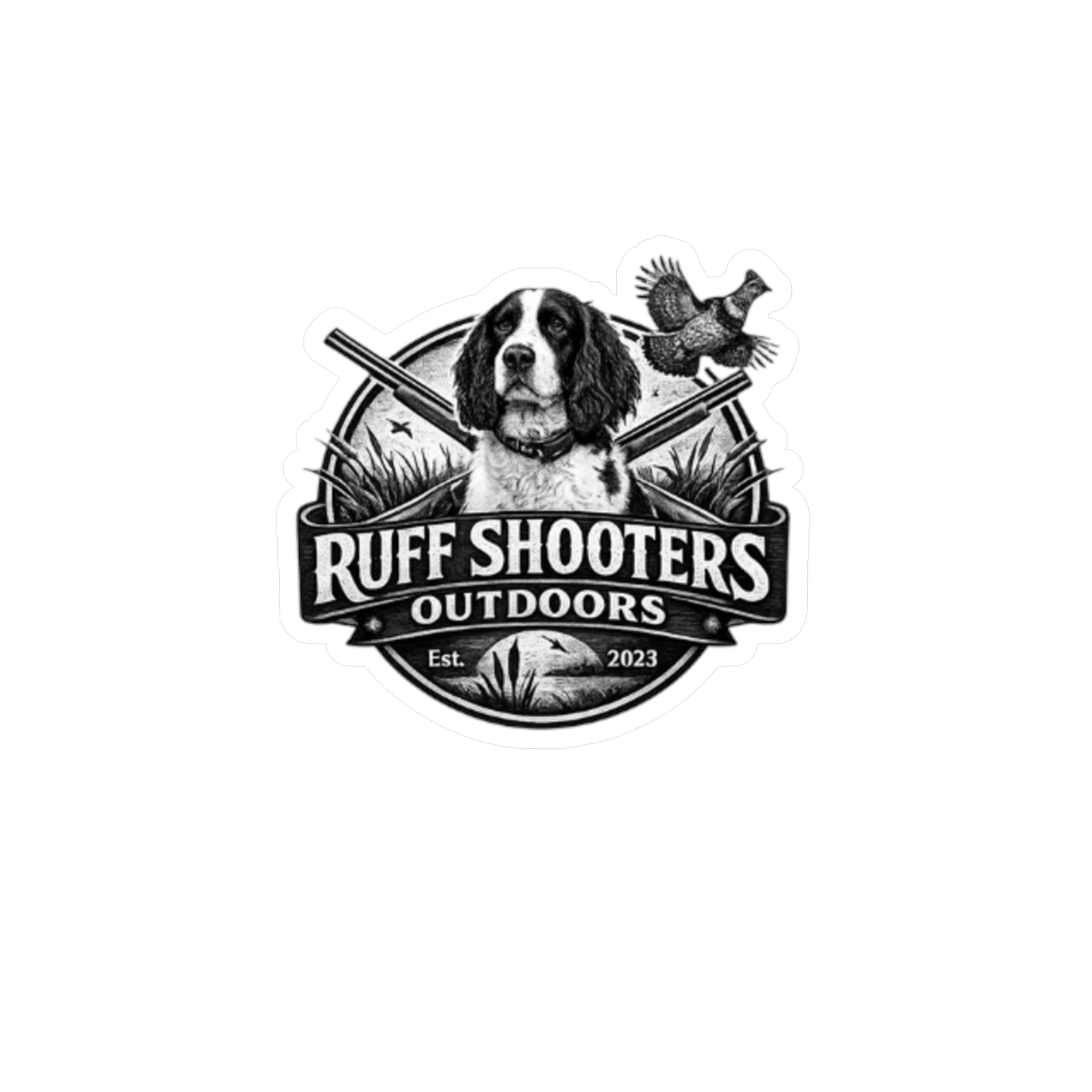 Ruff Shooters Outdoors Wisconsin Decal