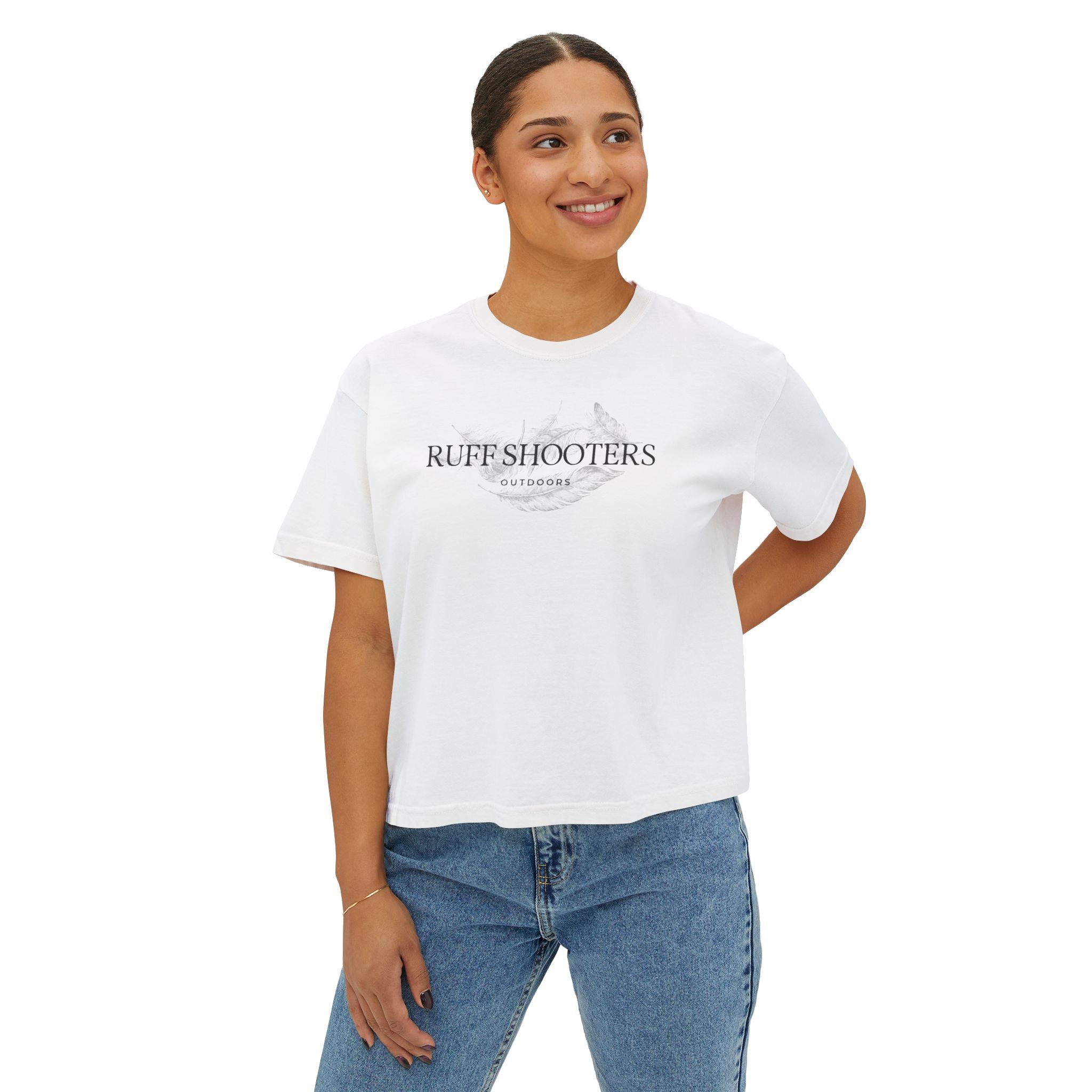 Ruff Shooters Women's Boxy Tee