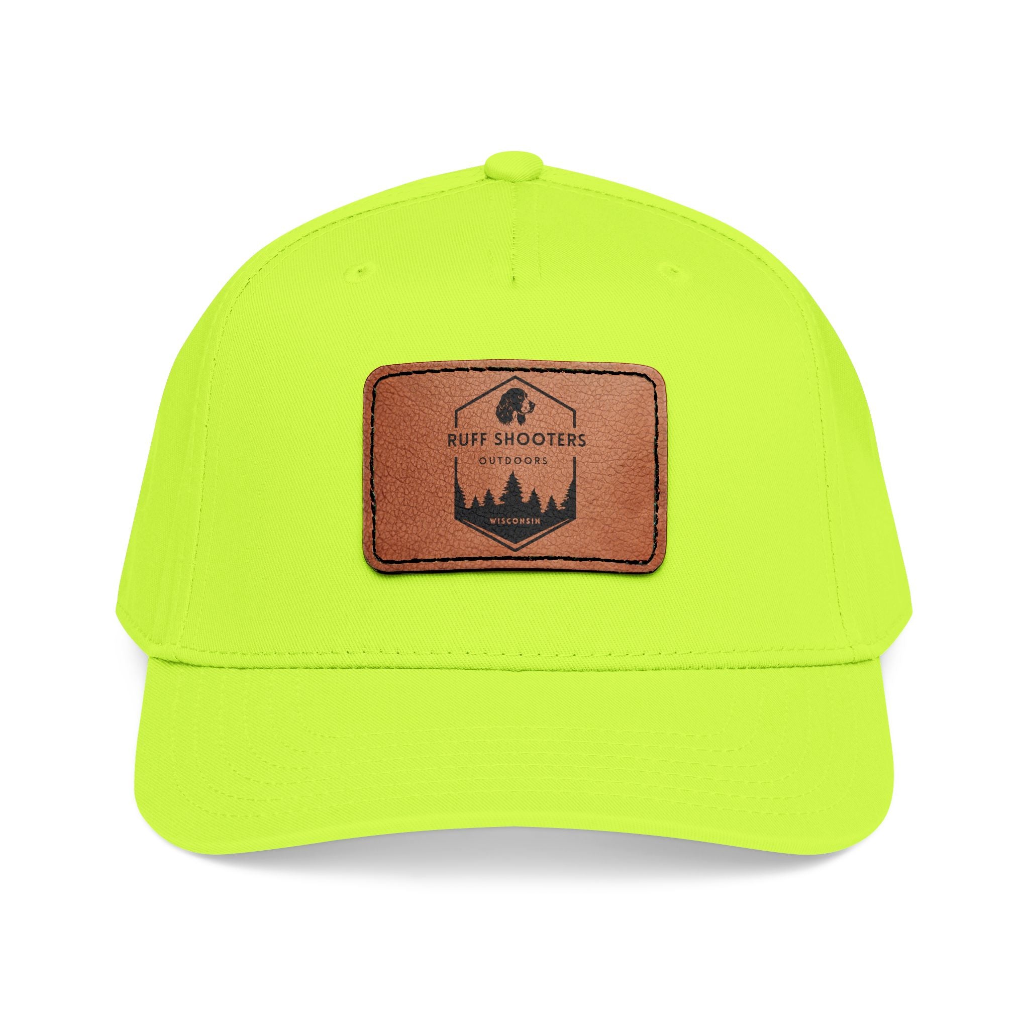 Leather Patch Ruff Shooters Outdoors Logo