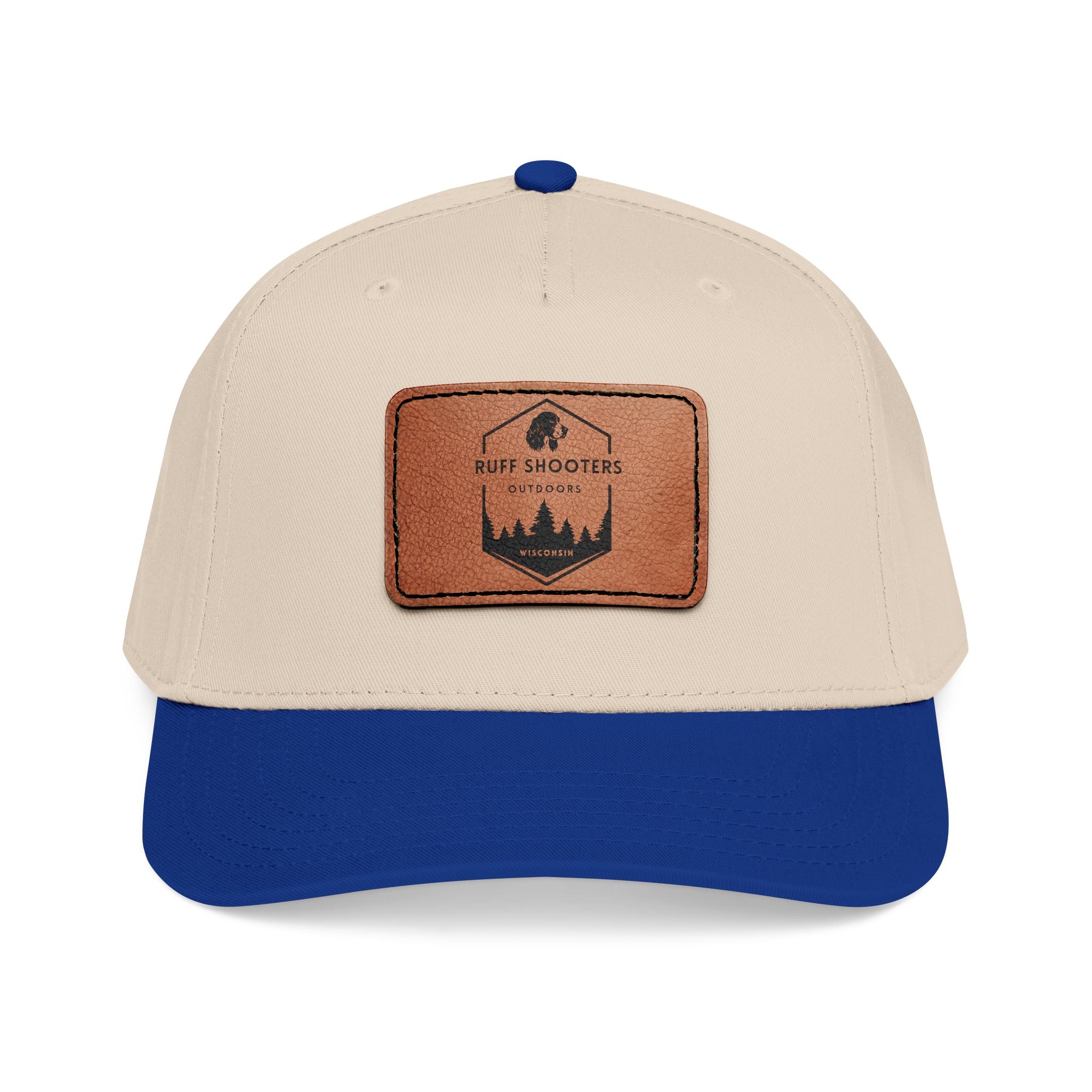 Leather Patch Ruff Shooters Outdoors Logo