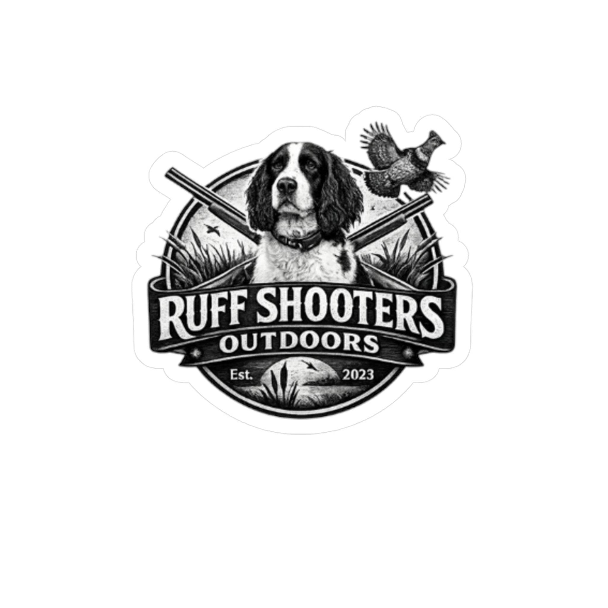 Ruff Shooters Outdoors Wisconsin Decal