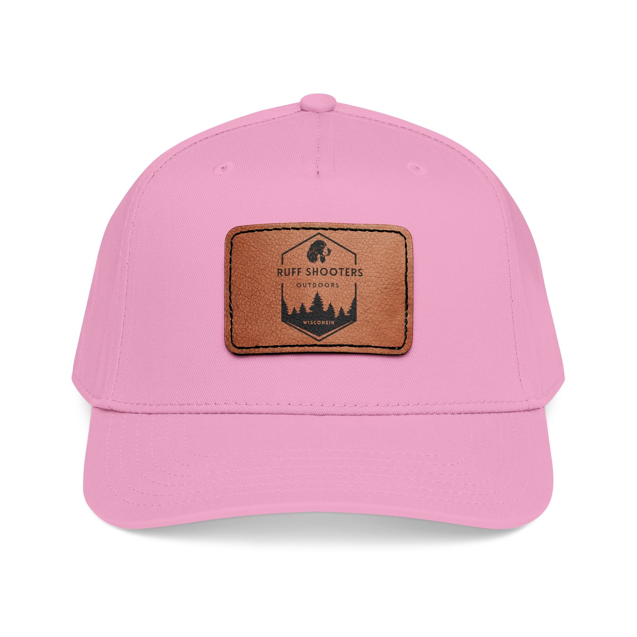 Leather Patch Ruff Shooters Outdoors Logo