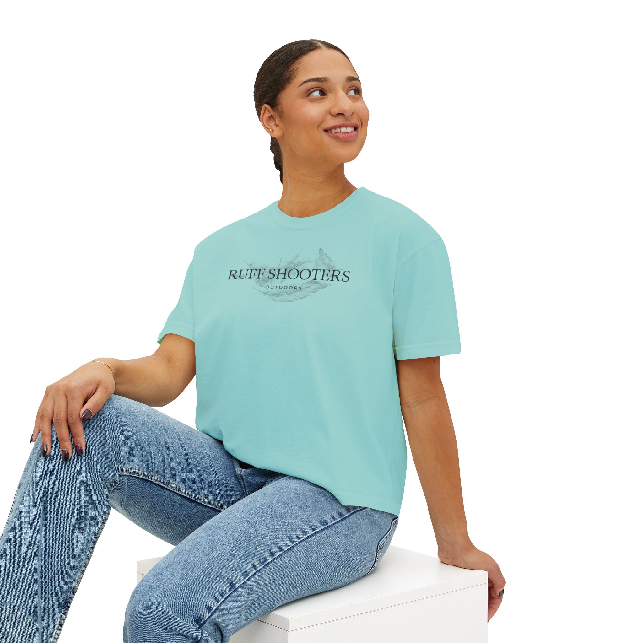 Ruff Shooters Women's Boxy Tee