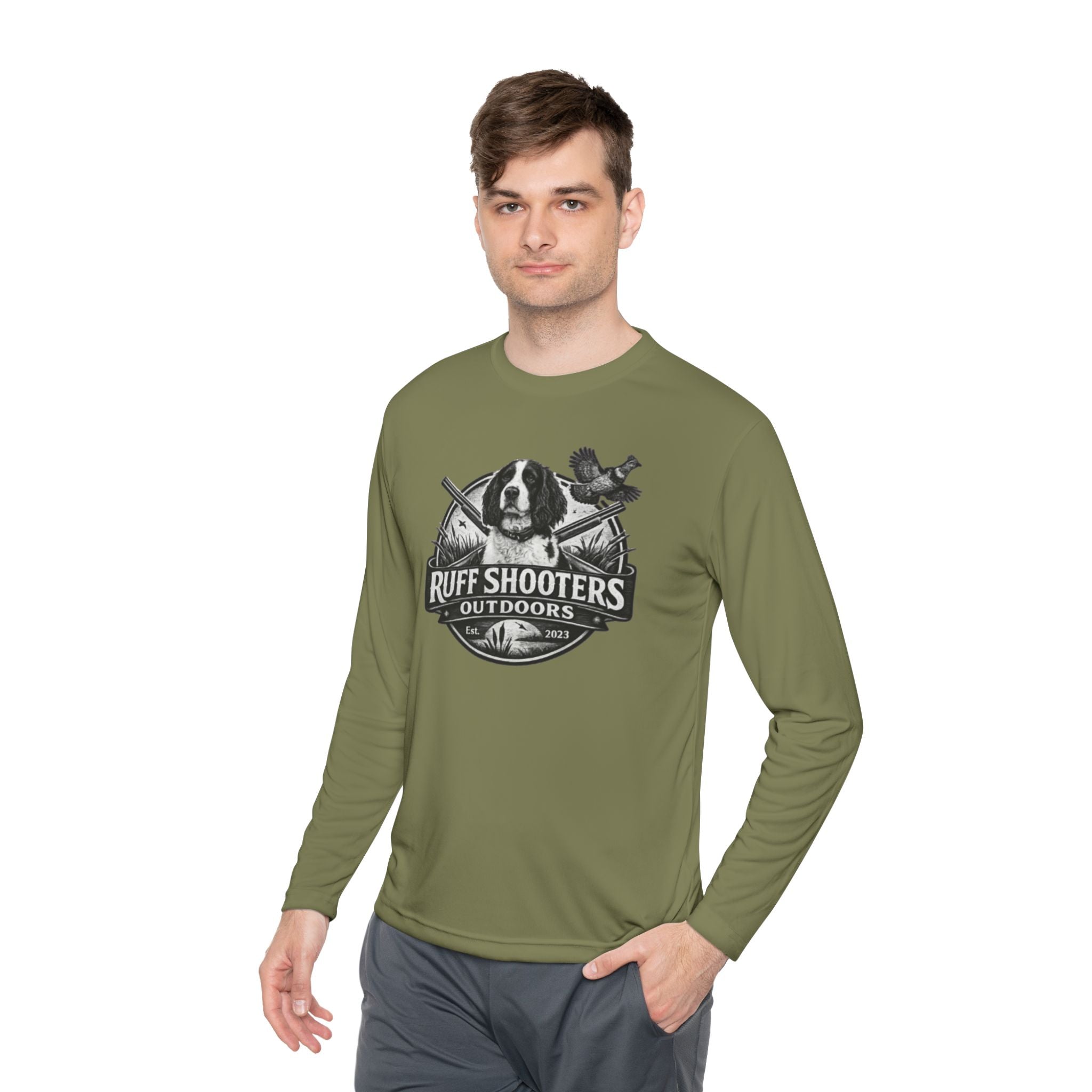RSO "Grouse Logo B/W" -Long Sleeve Tee