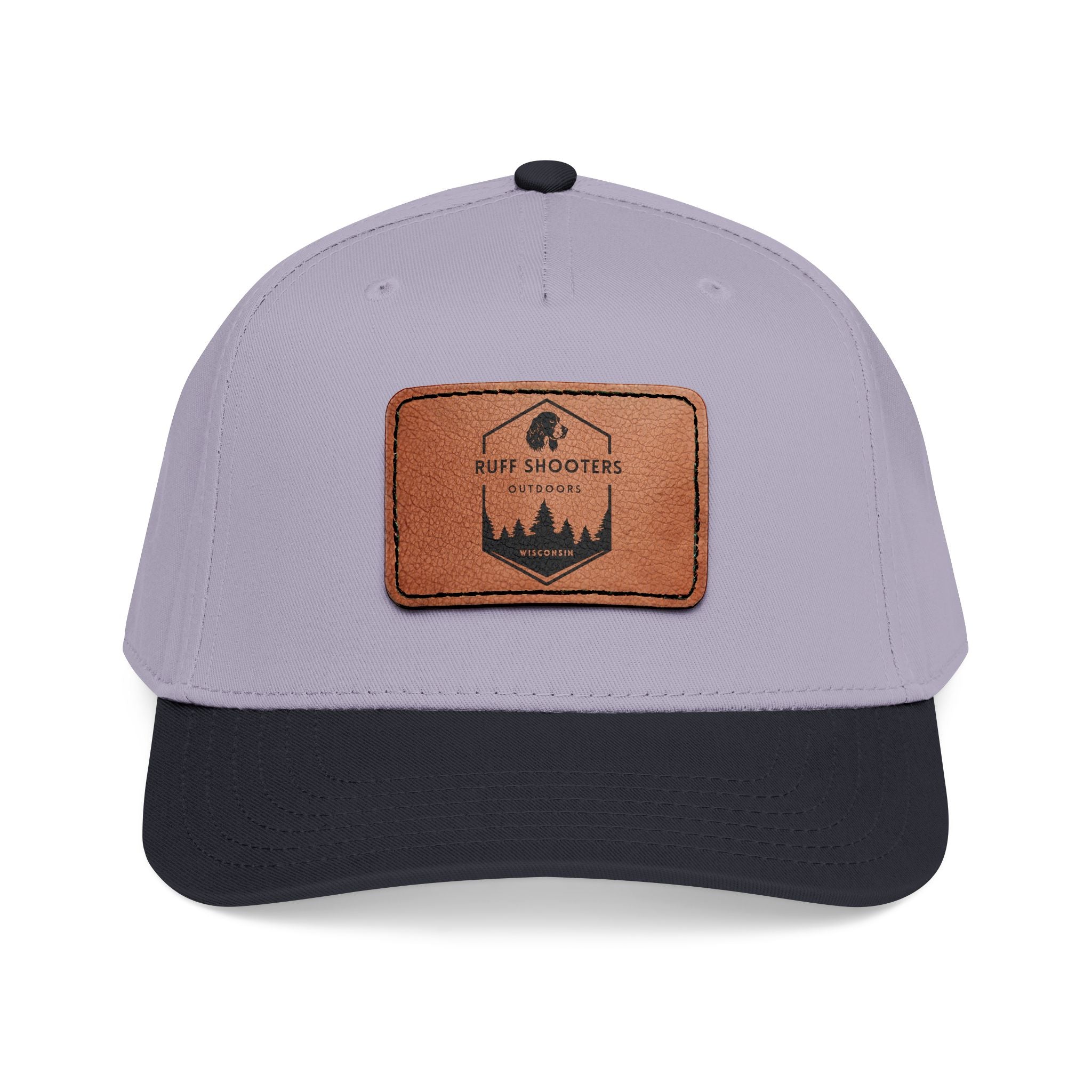 Leather Patch Ruff Shooters Outdoors Logo