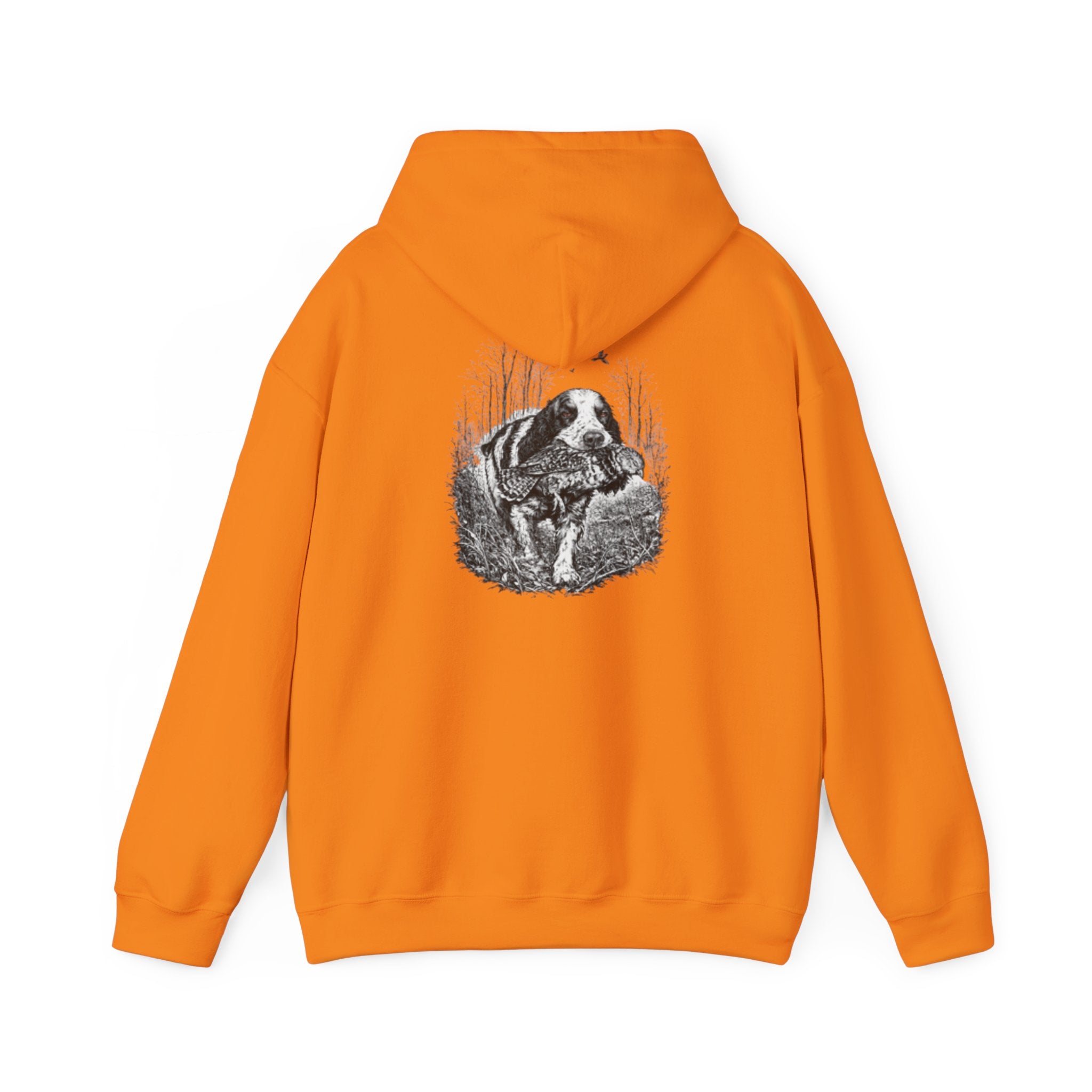 Ruff Shooters Tired Eyes Graphic Hooded Sweatshirt