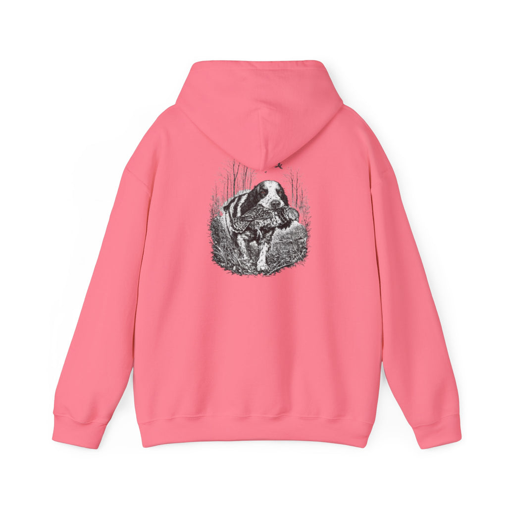 Ruff Shooters Tired Eyes Graphic Hooded Sweatshirt