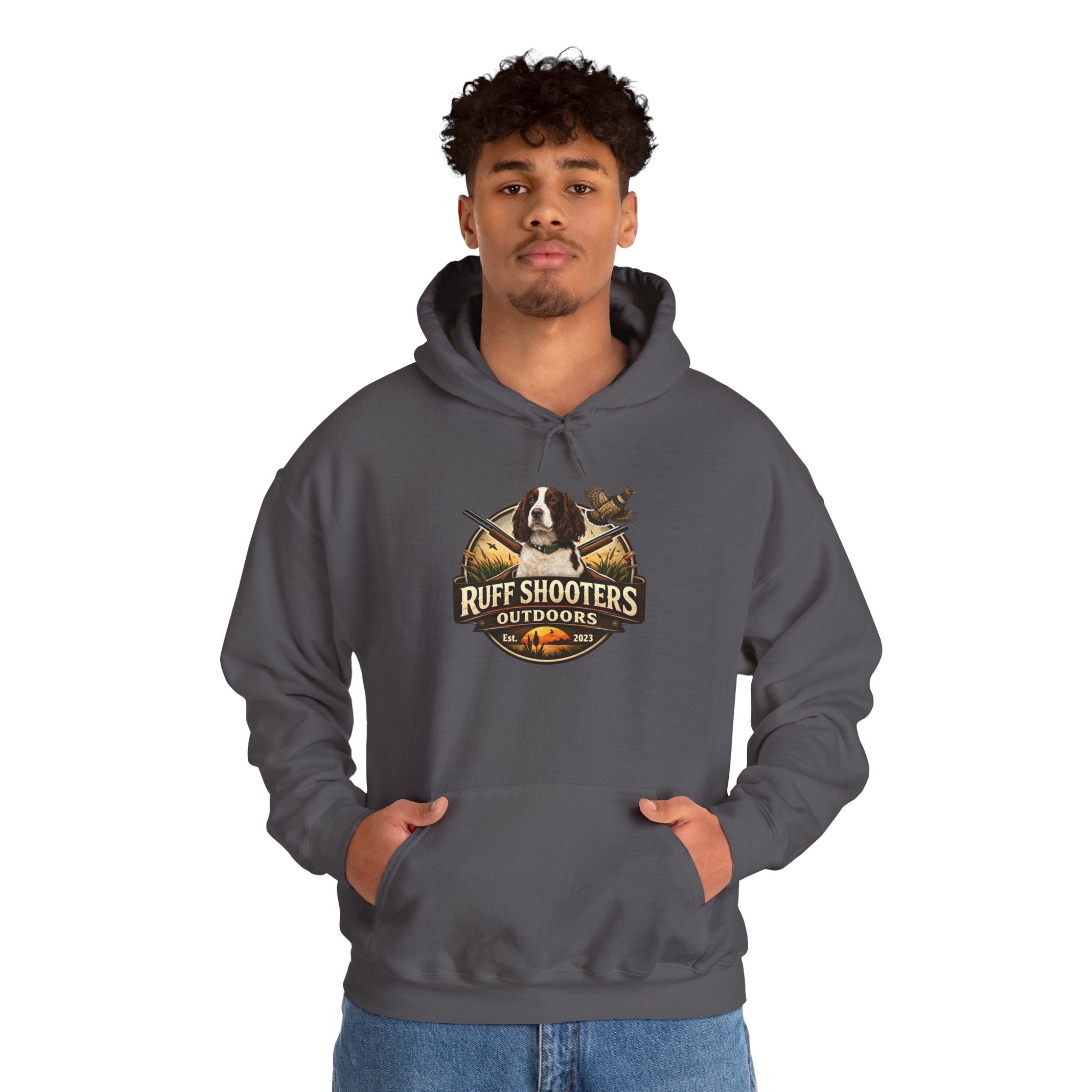 Ruff Shooters R.S.O. Graphic Hooded Sweatshirt