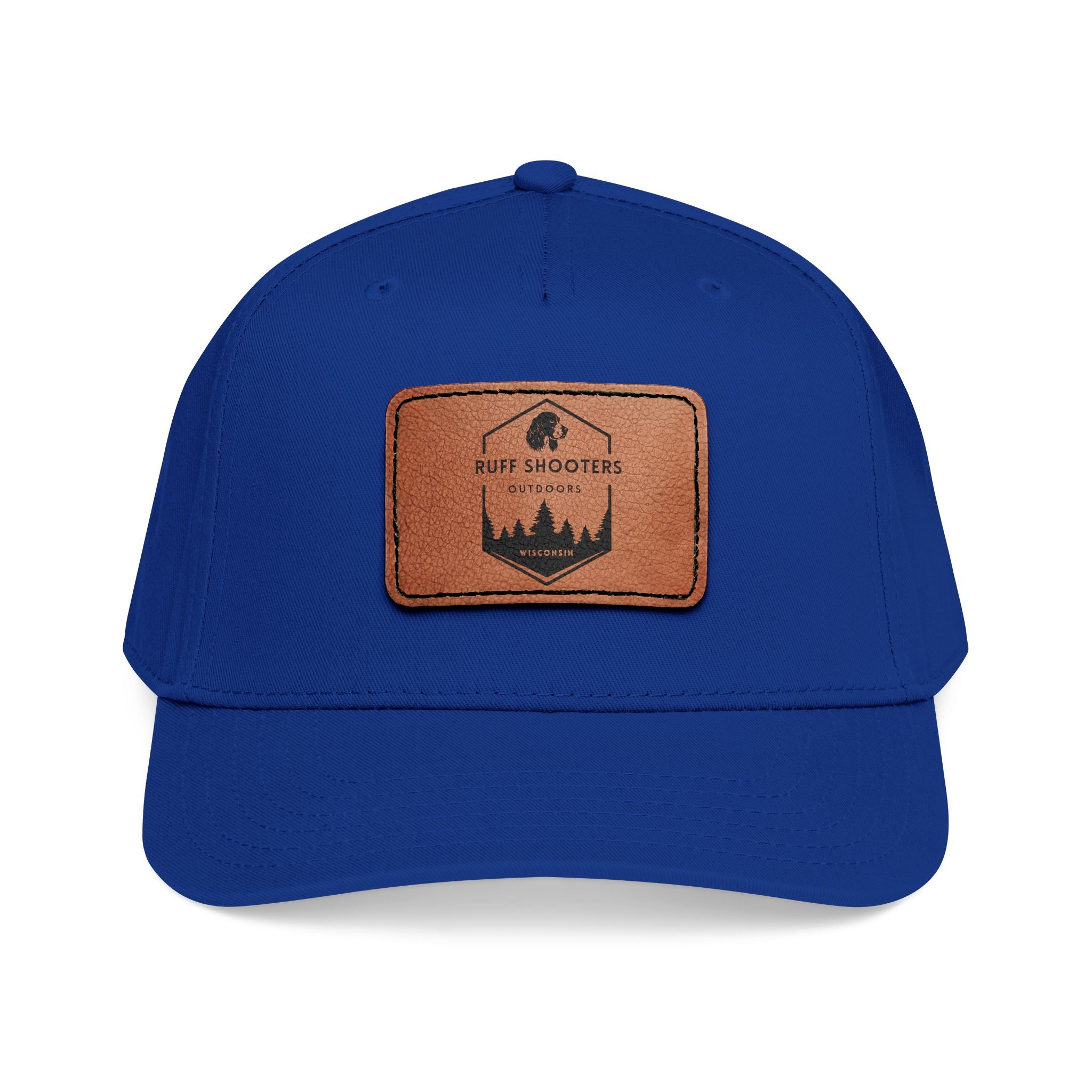 Leather Patch Ruff Shooters Outdoors Logo