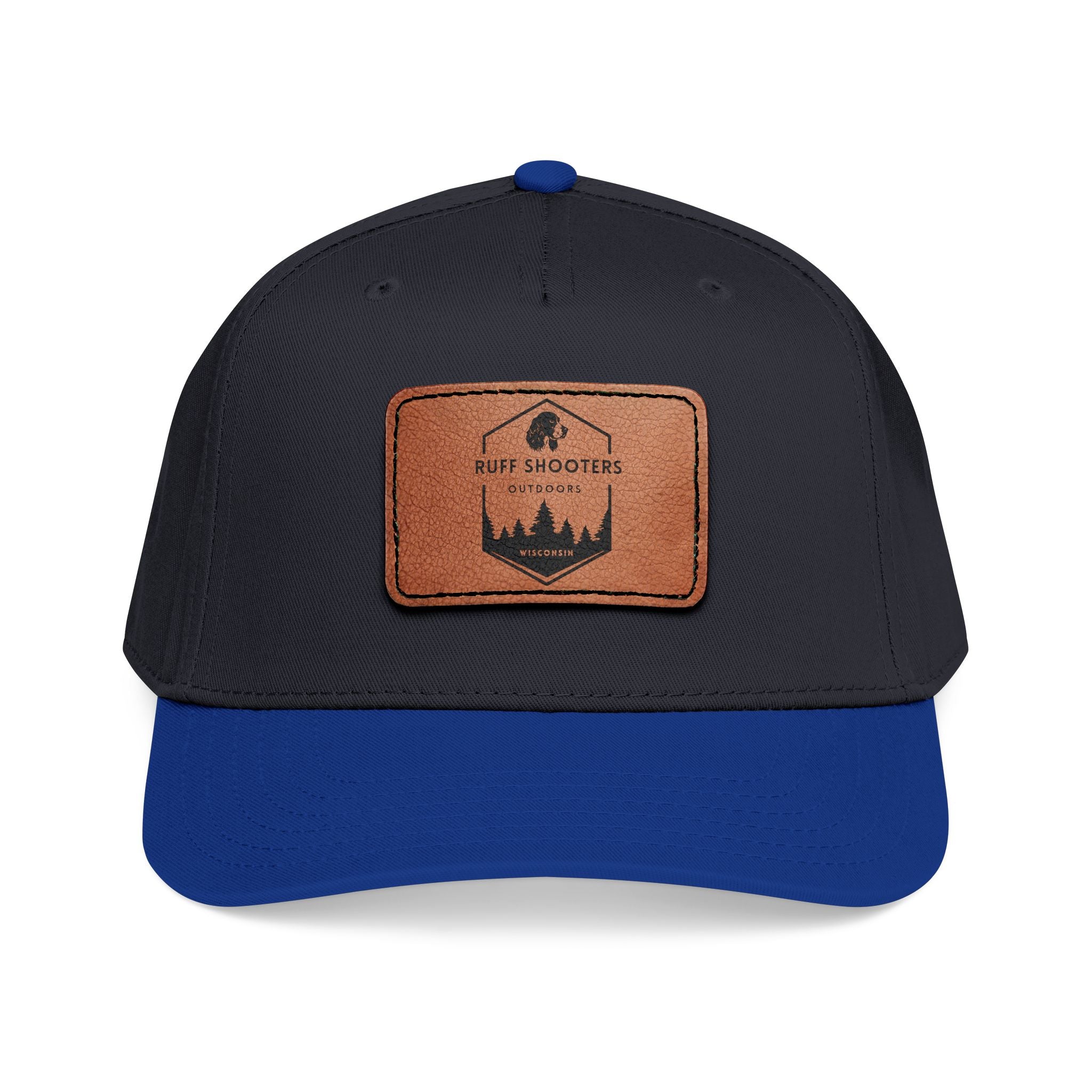 Leather Patch Ruff Shooters Outdoors Logo