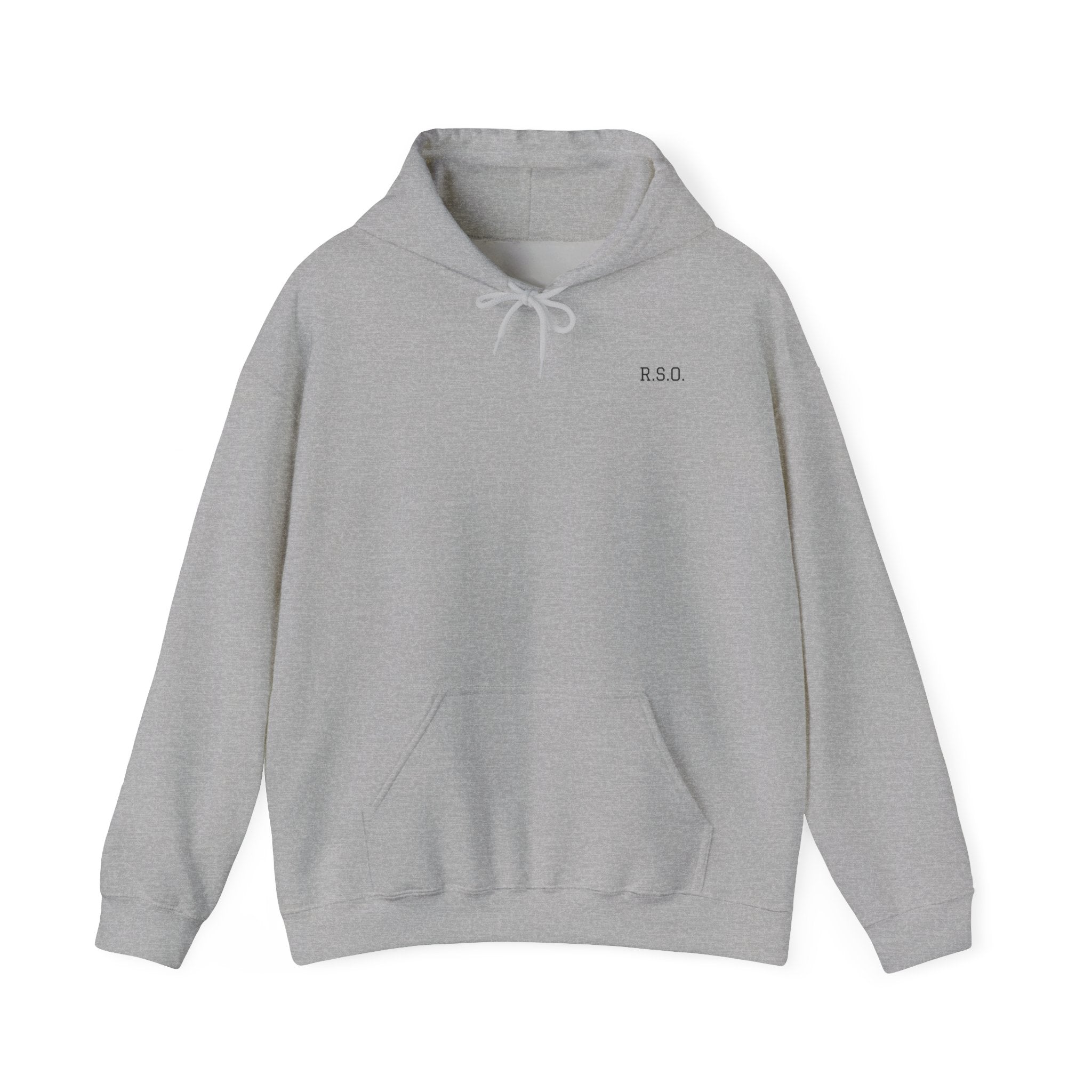 Ruff Shooters Tired Eyes Graphic Hooded Sweatshirt