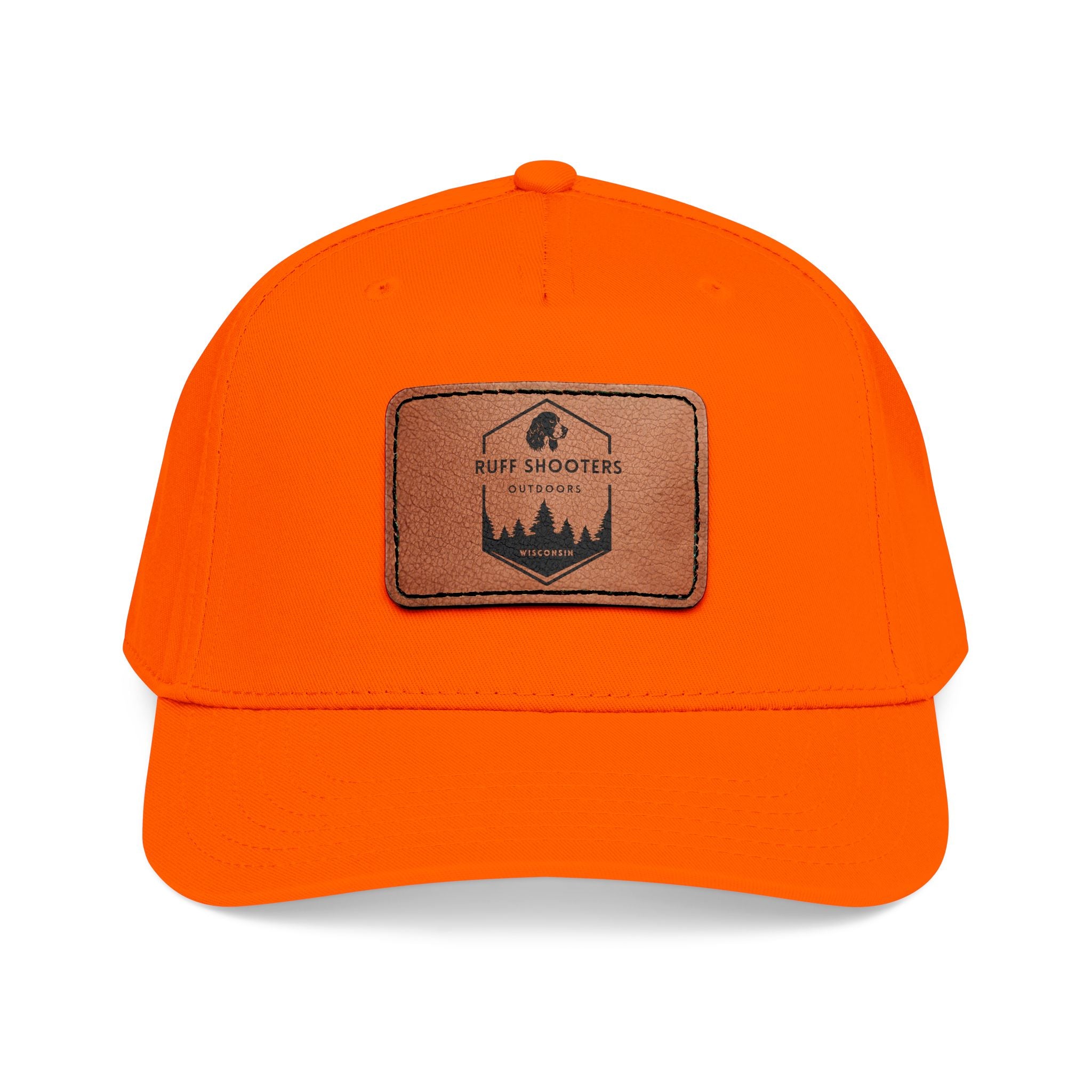 Leather Patch Ruff Shooters Outdoors Logo