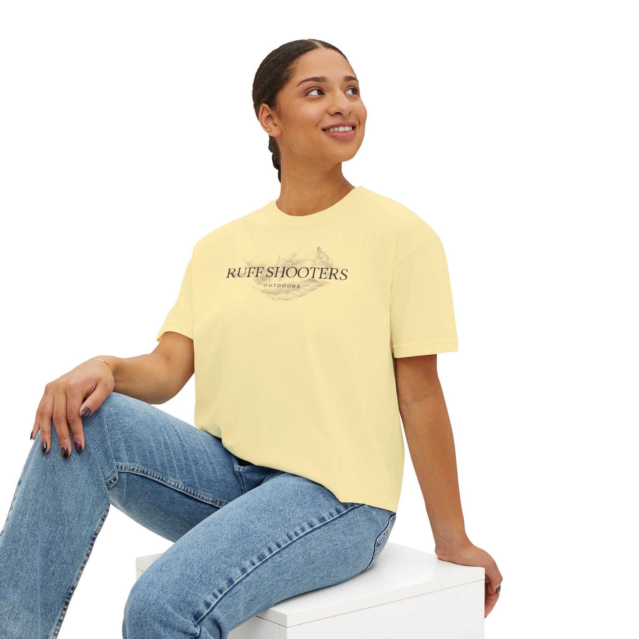 Ruff Shooters Women's Boxy Tee