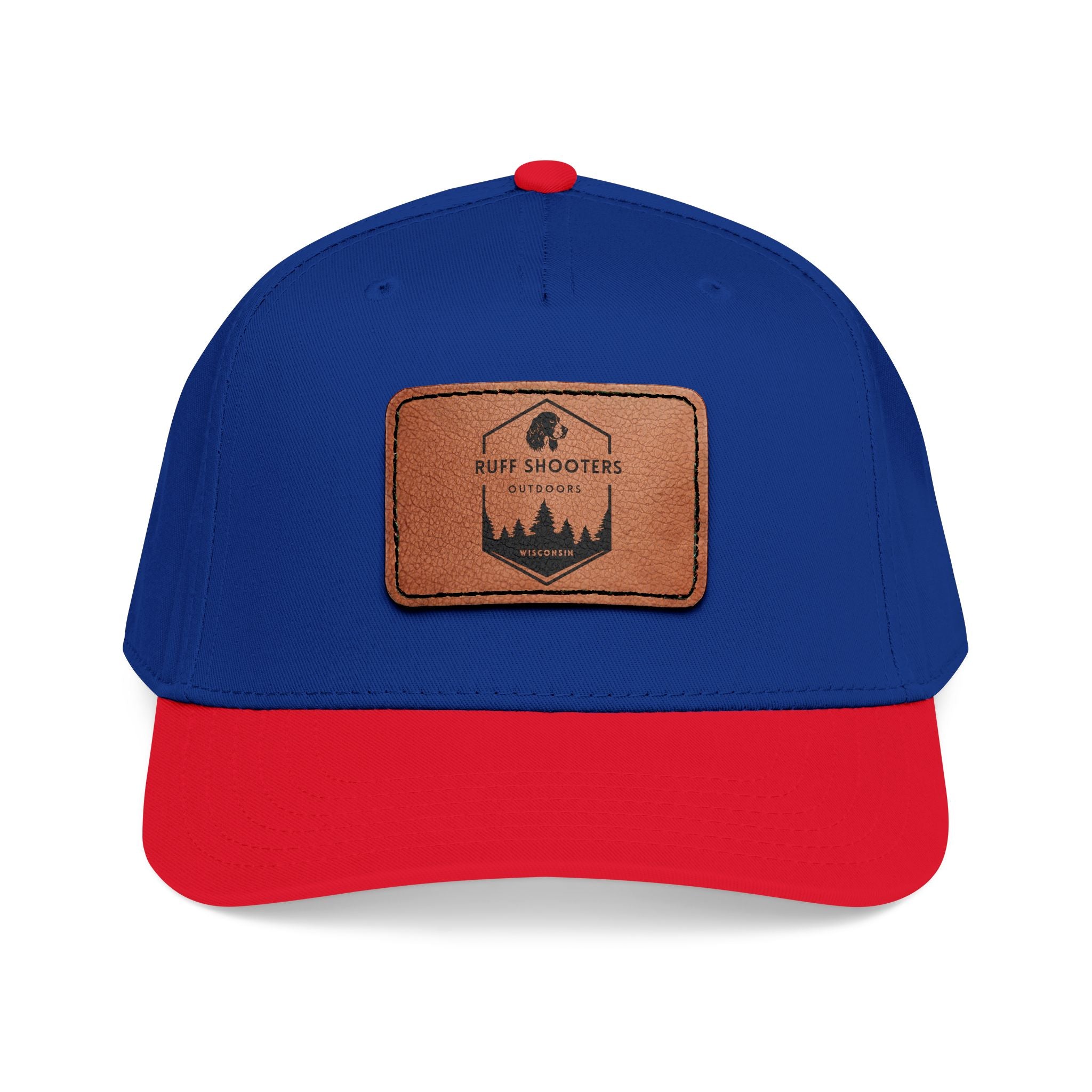 Leather Patch Ruff Shooters Outdoors Logo