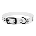 Ruff Shooters Logo Dog Collar — White Outdoor Adventure Pet Collar