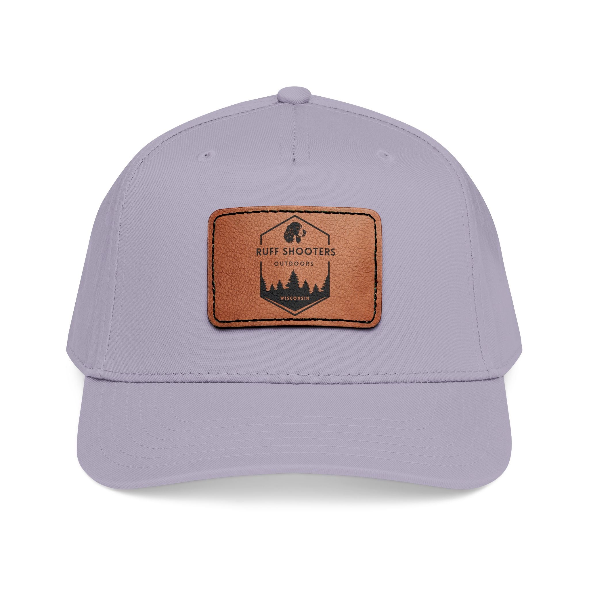 Leather Patch Ruff Shooters Outdoors Logo