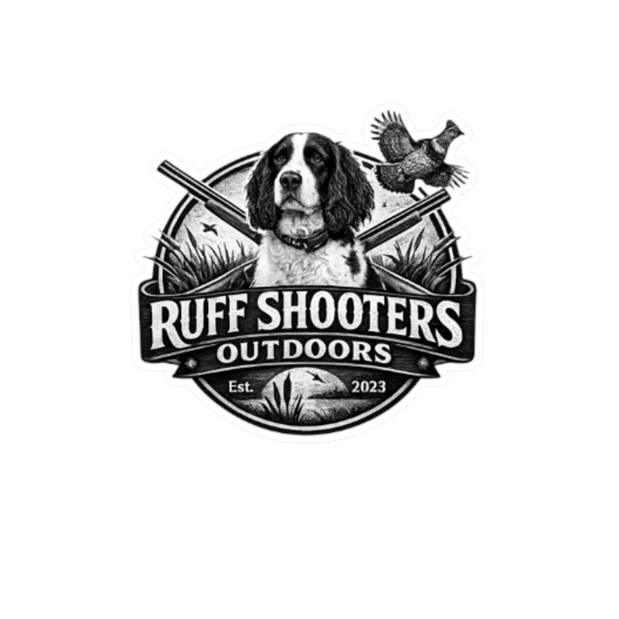 Ruff Shooters Outdoors Wisconsin Decal