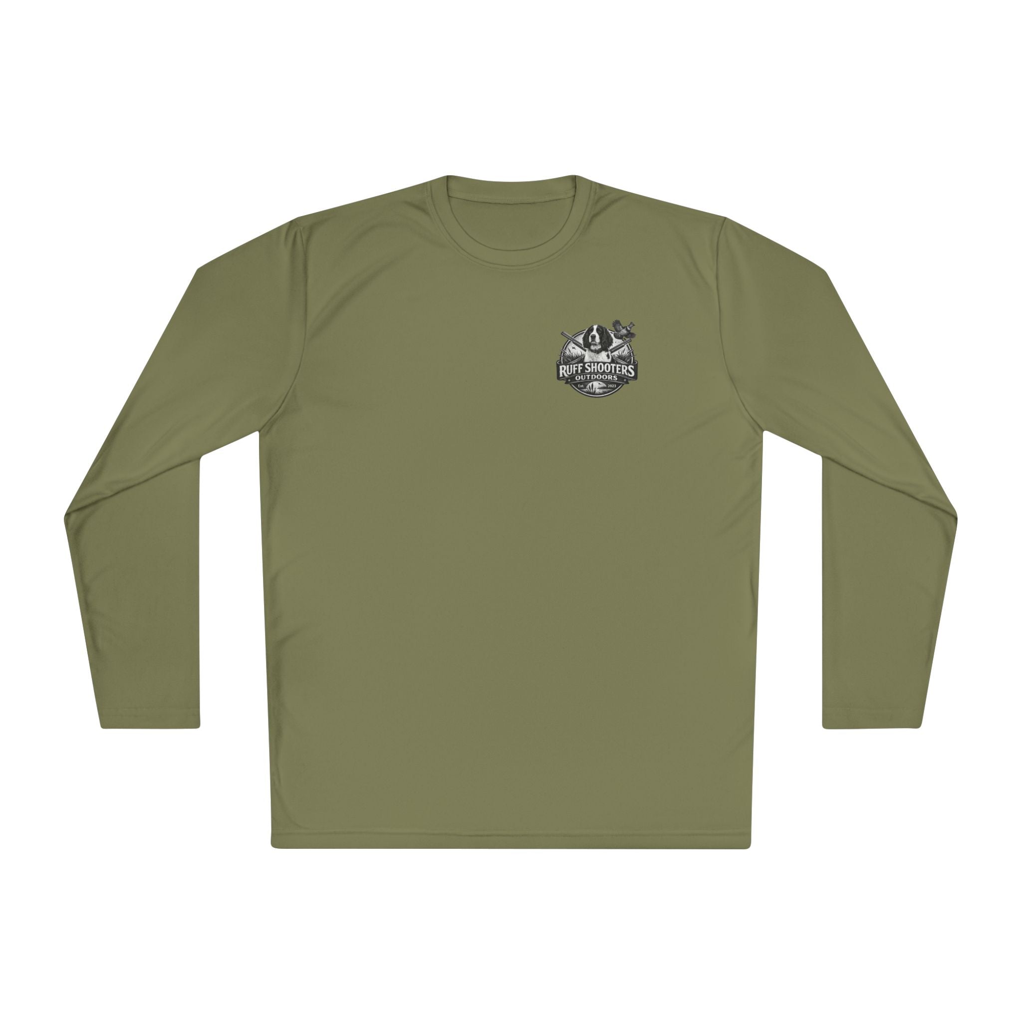 RSO "Mini B/W Grouse Logo" -Long Sleeve Tee