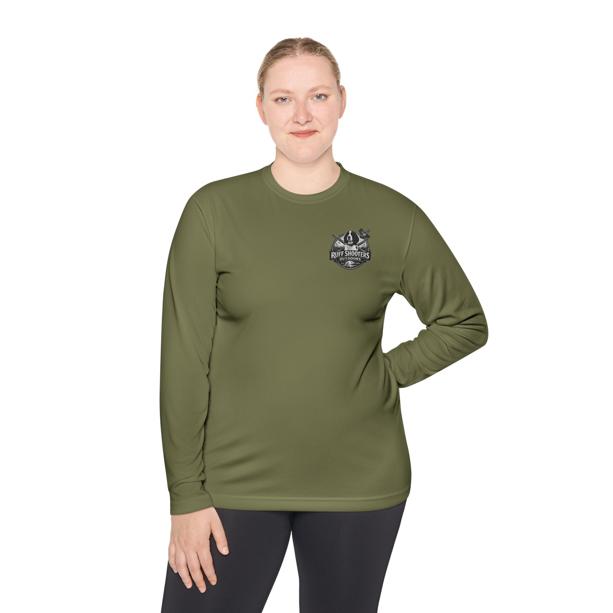 RSO "Mini B/W Grouse Logo" -Long Sleeve Tee