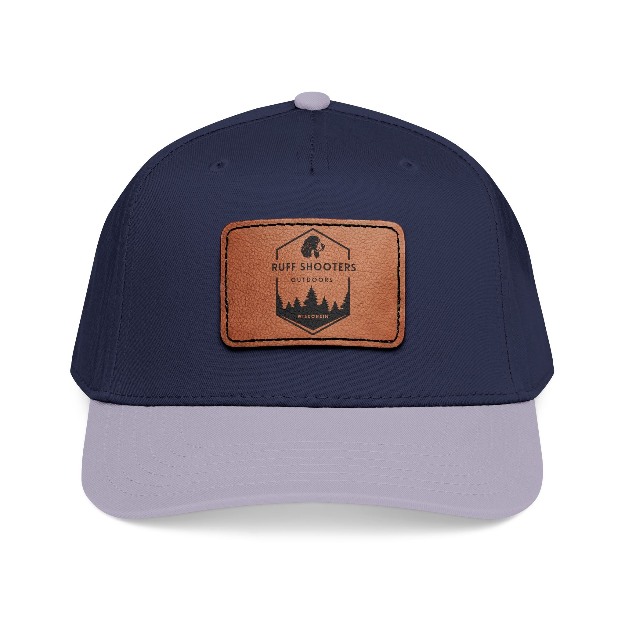 Leather Patch Ruff Shooters Outdoors Logo