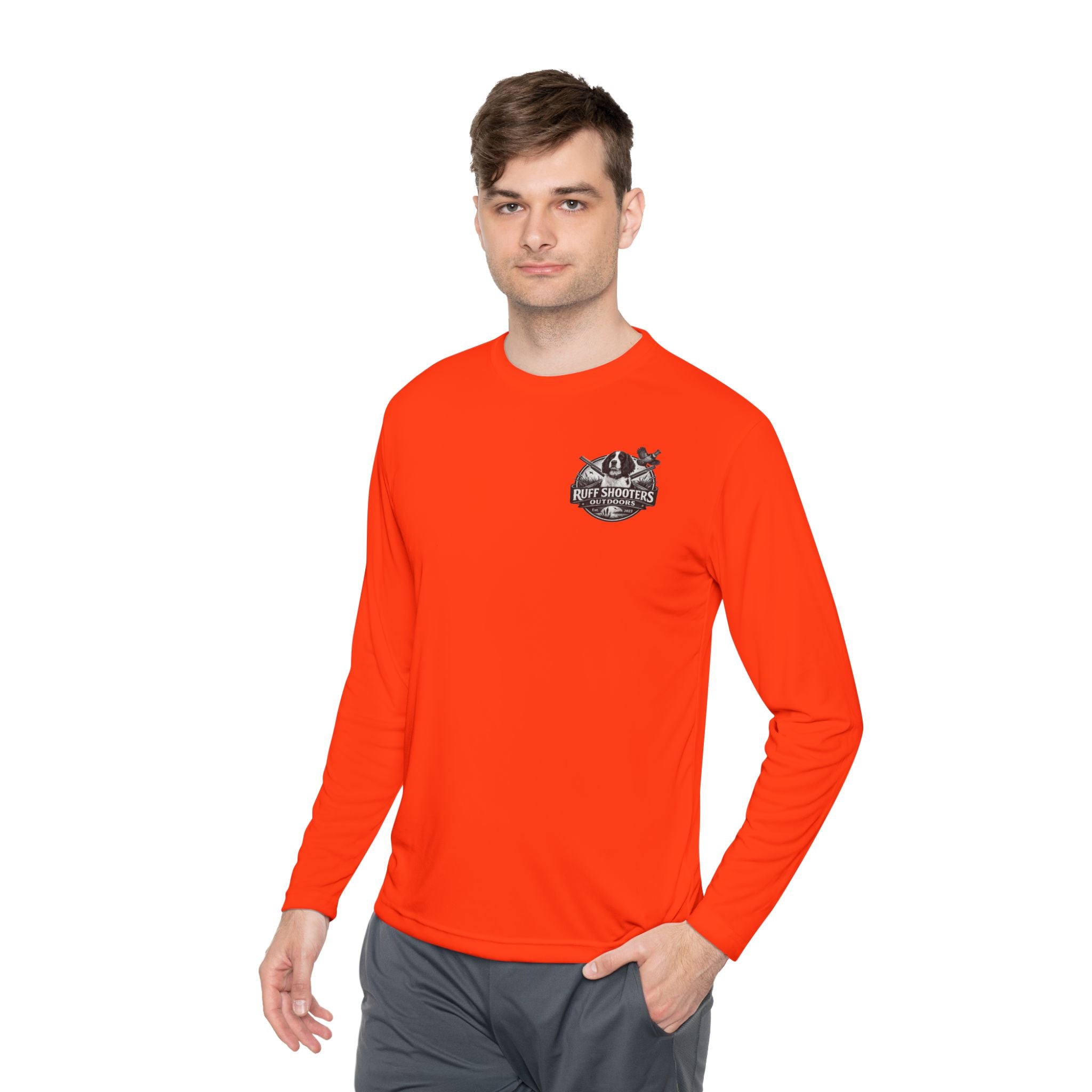 RSO "Mini B/W Grouse Logo" -Long Sleeve Tee