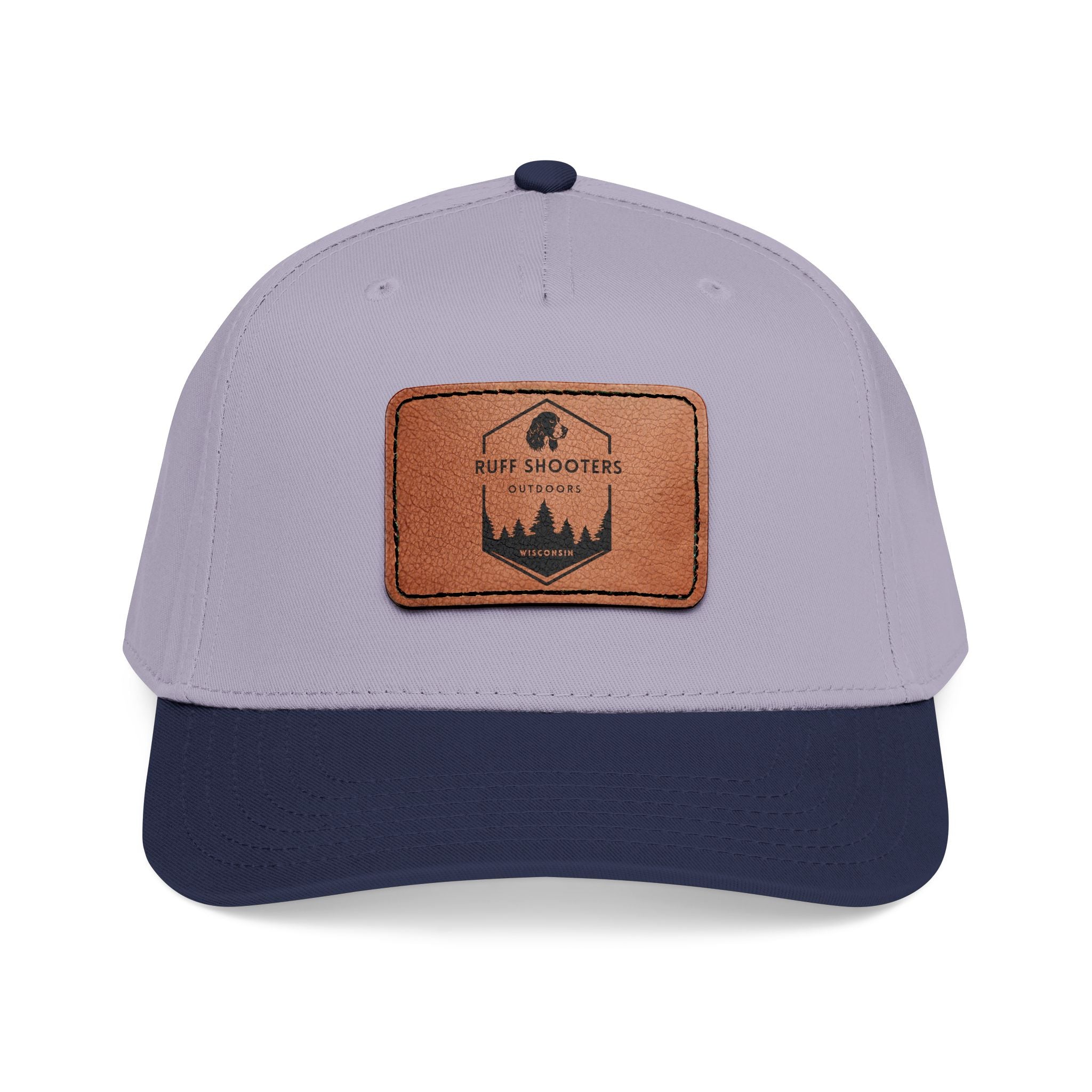 Leather Patch Ruff Shooters Outdoors Logo