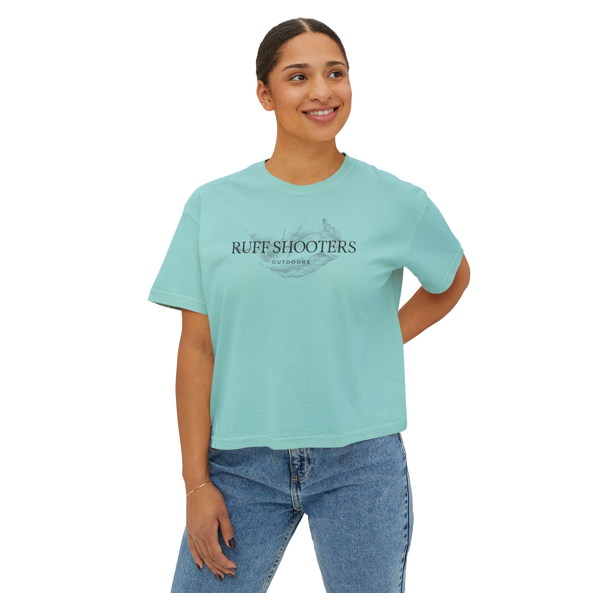 Ruff Shooters Women's Boxy Tee