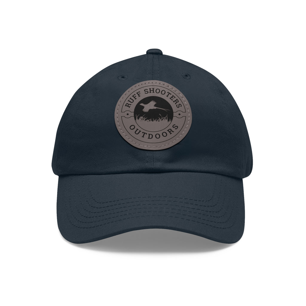 Leather Patch Dad Hat