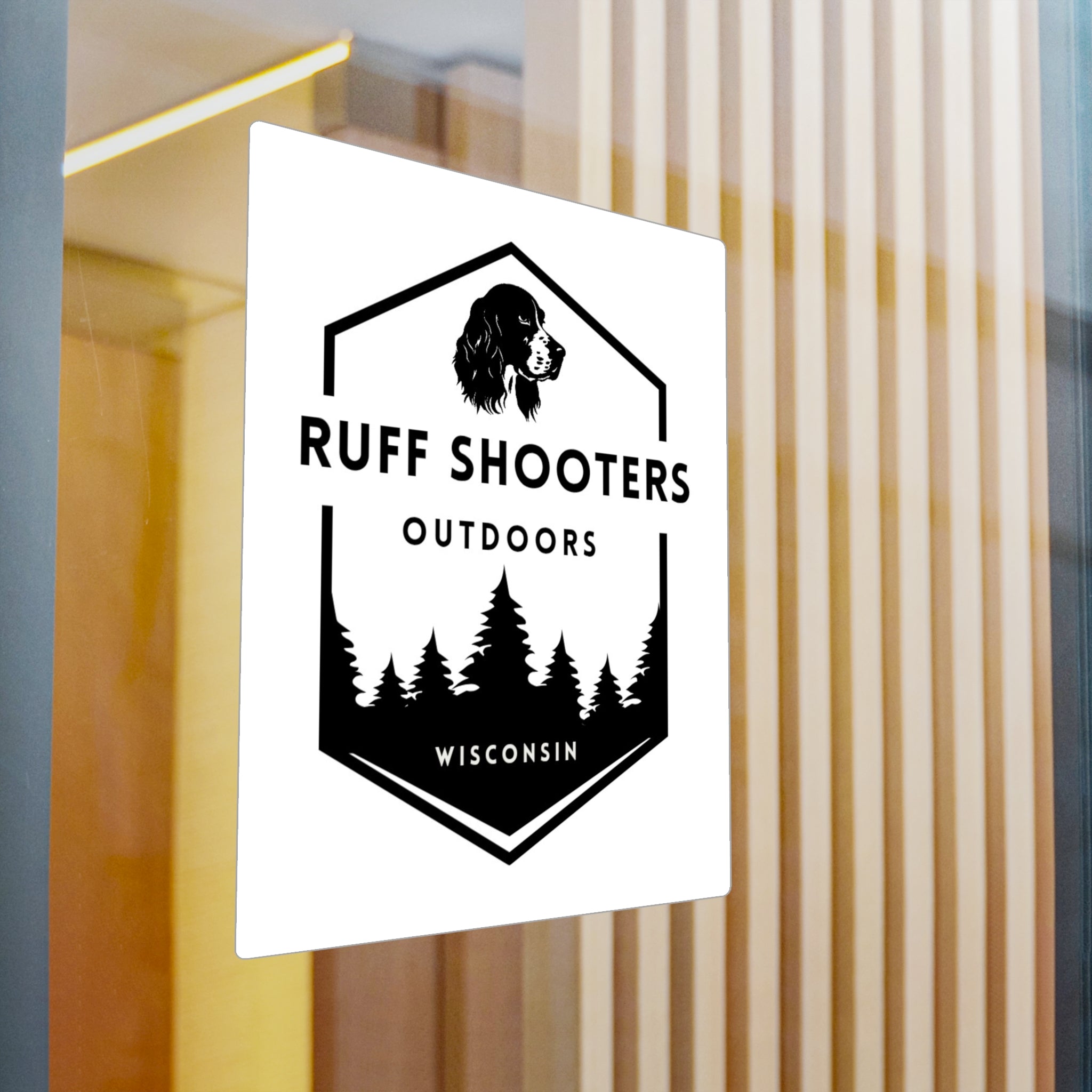 Ruff Shooters Outdoors Wisconsin Decal