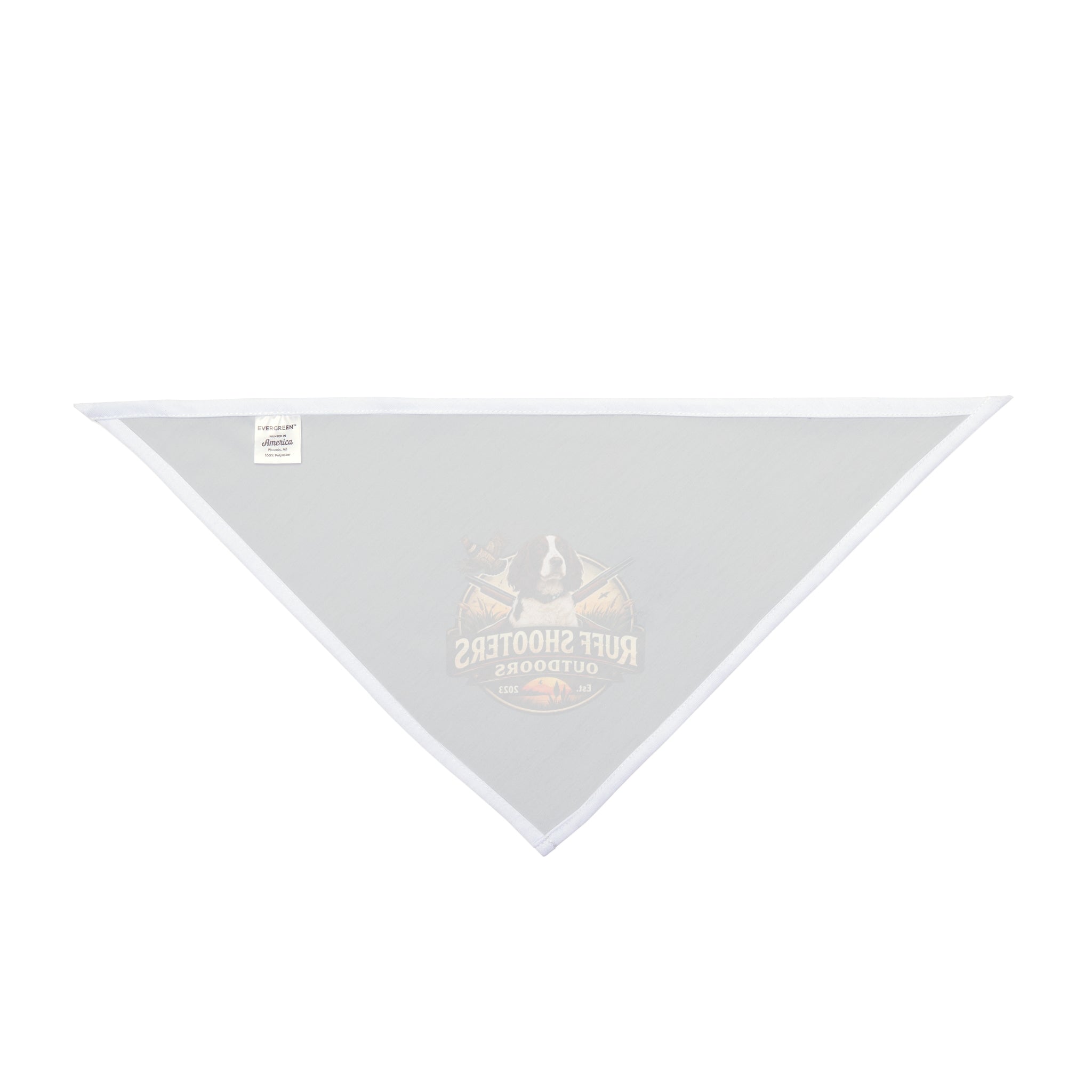 Pet Bandana — 'Ruff Shooters Outdoors' Hunting Dog Bandana