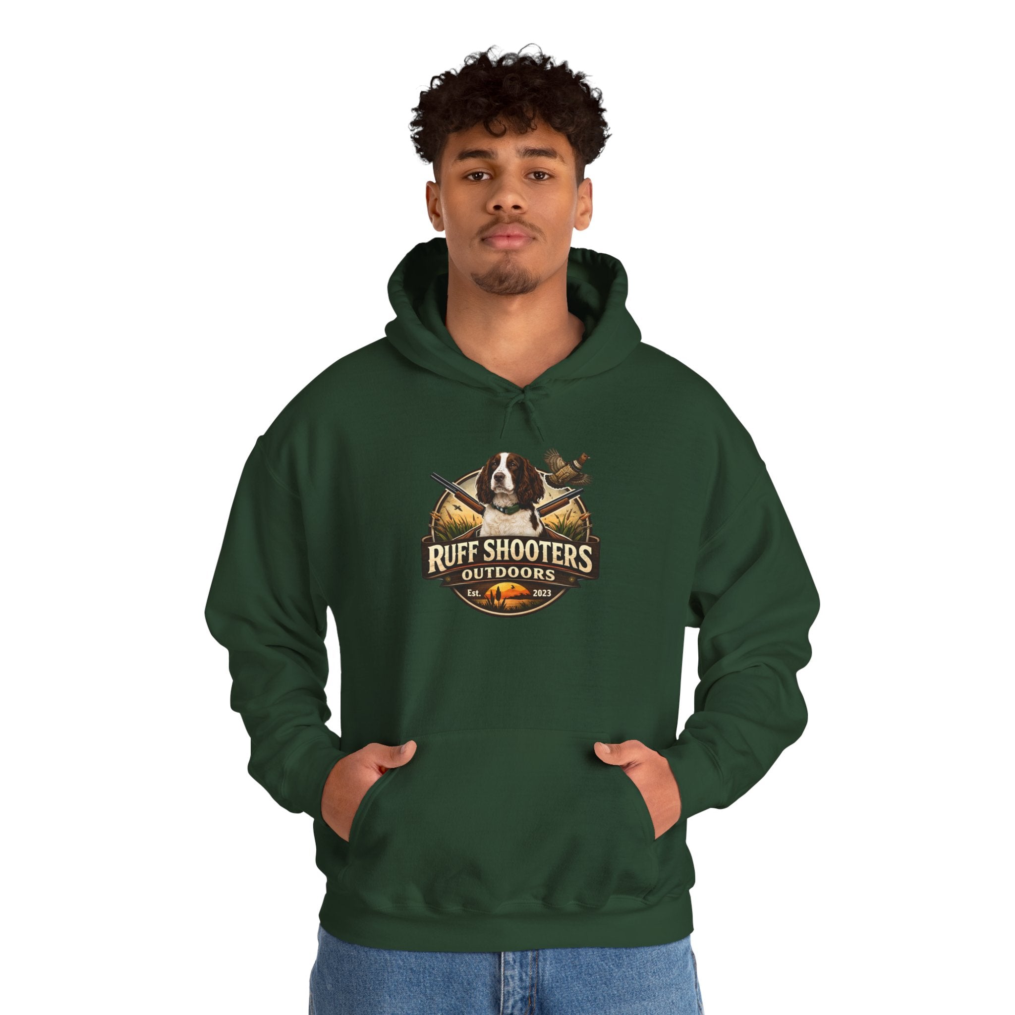 Ruff Shooters R.S.O. Graphic Hooded Sweatshirt