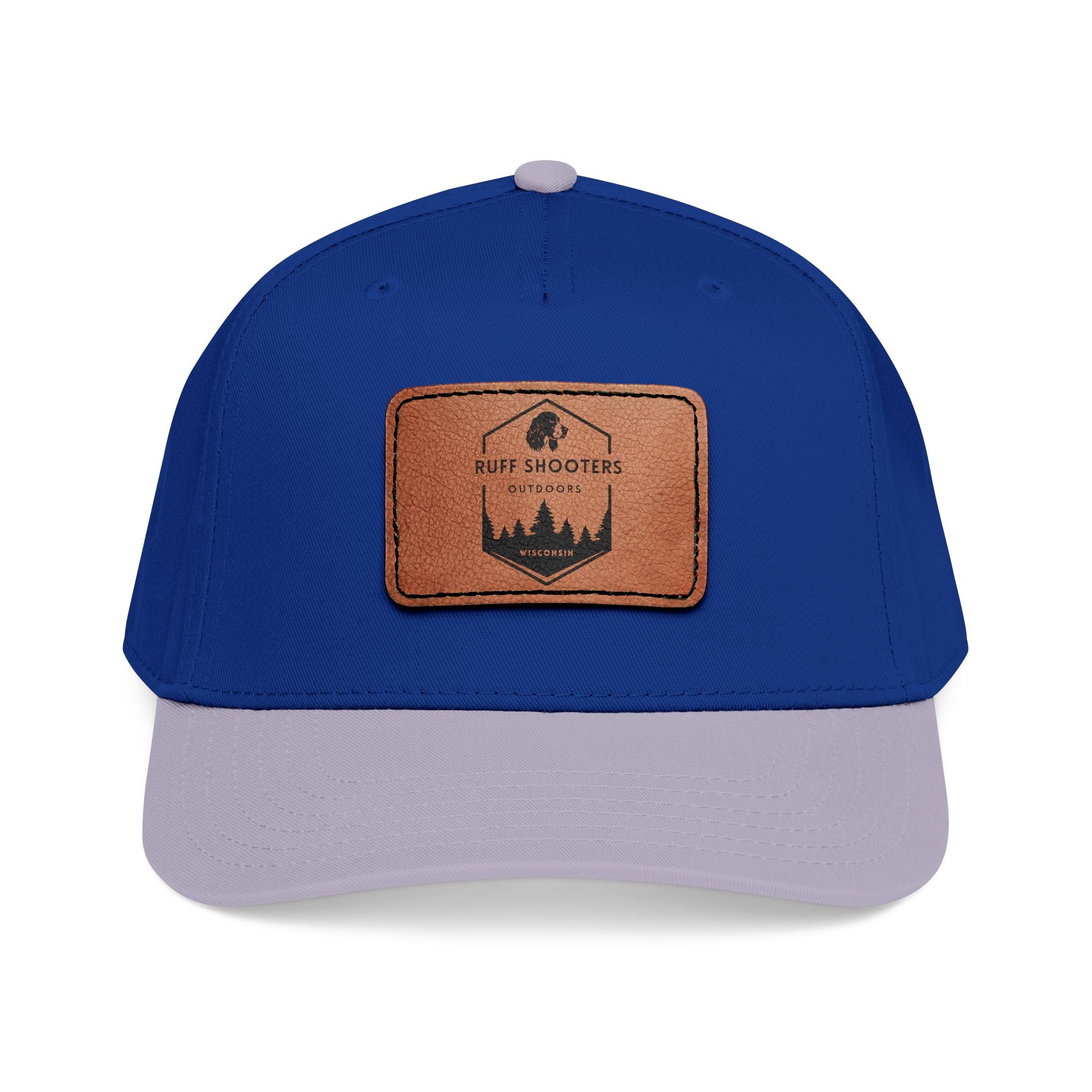 Leather Patch Ruff Shooters Outdoors Logo