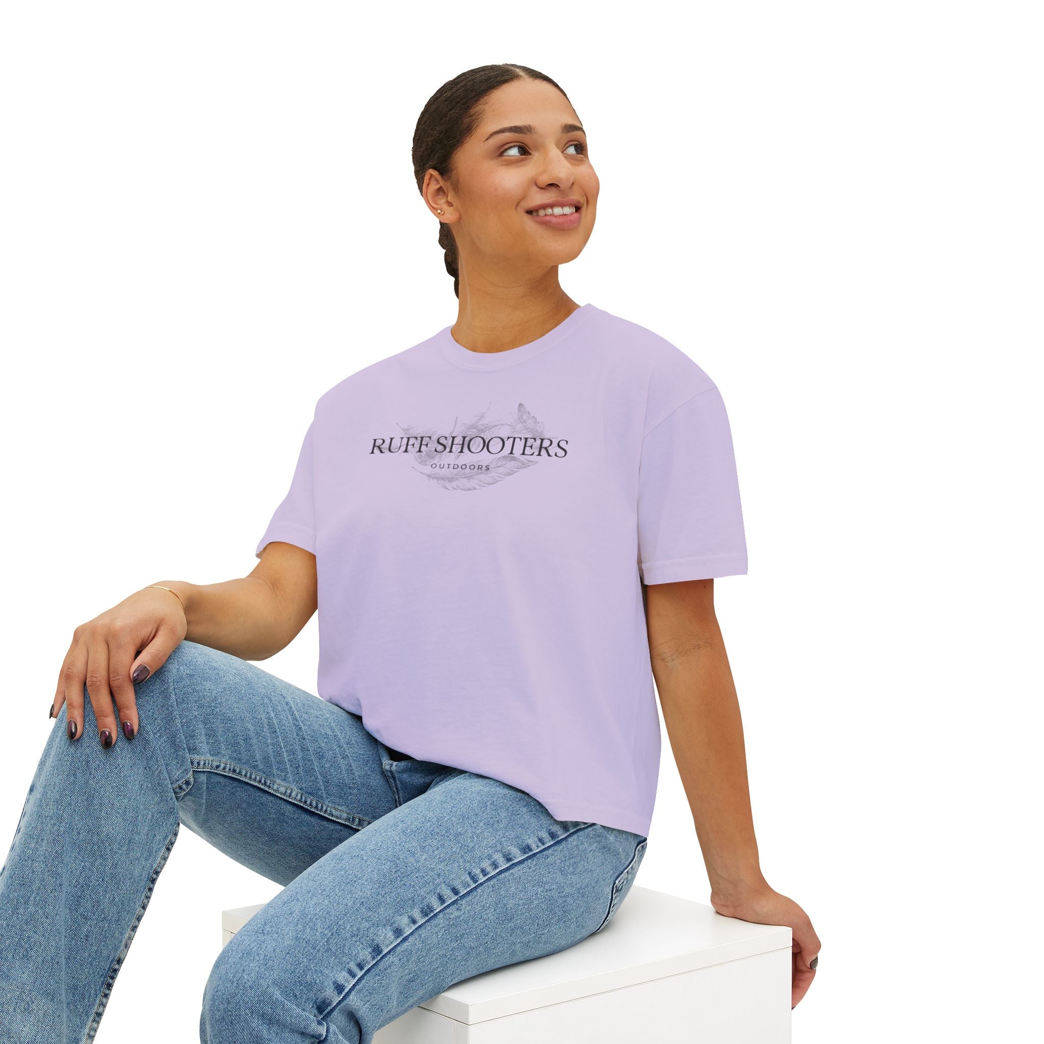 Ruff Shooters Women's Boxy Tee