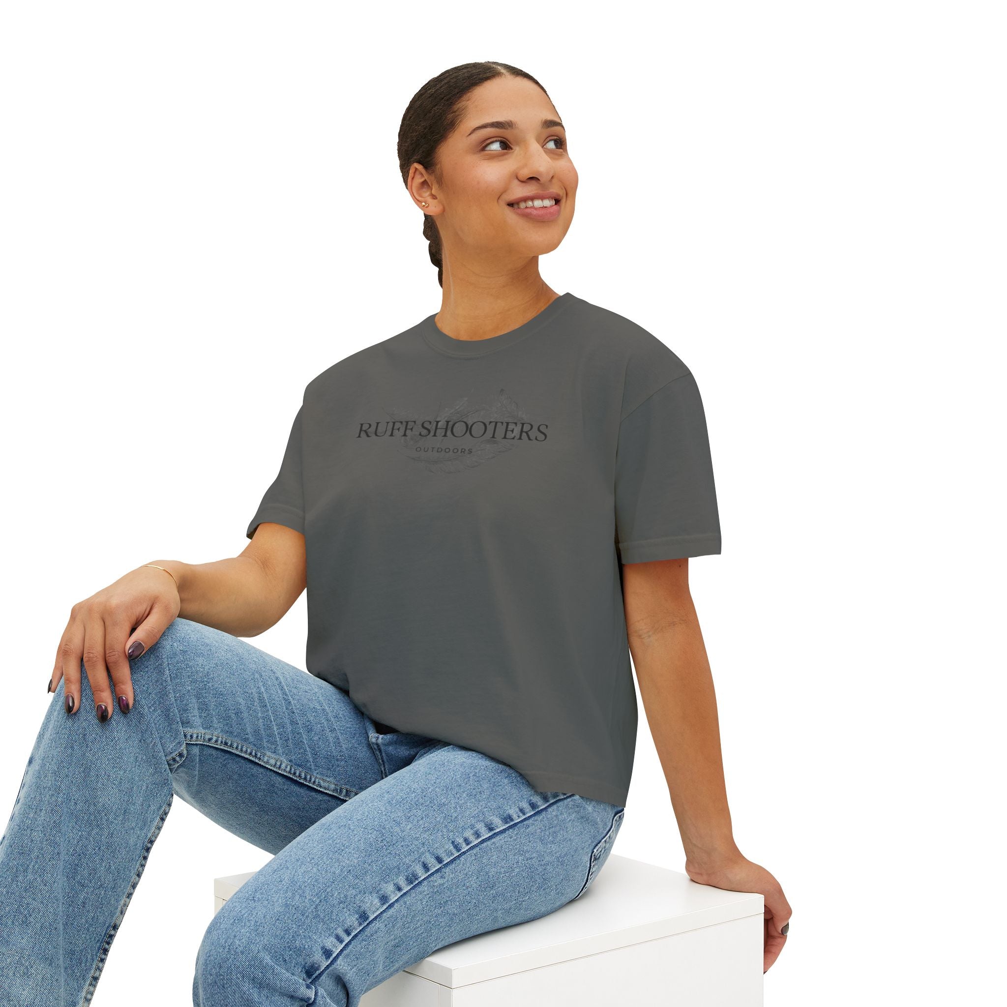 Ruff Shooters Women's Boxy Tee