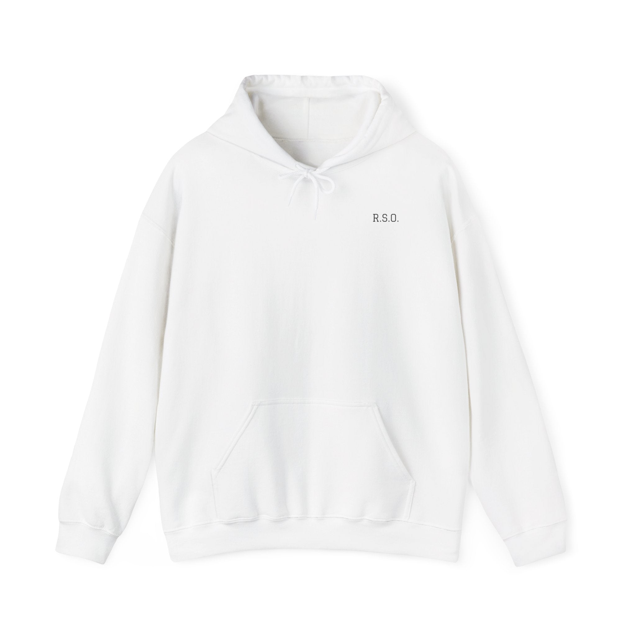 Ruff Shooters Tired Eyes Graphic Hooded Sweatshirt