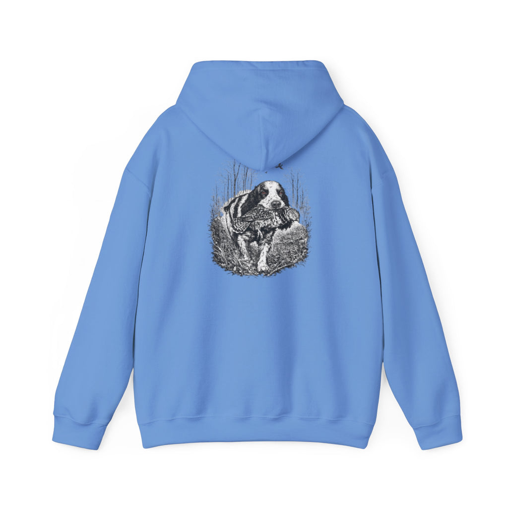 Ruff Shooters Tired Eyes Graphic Hooded Sweatshirt
