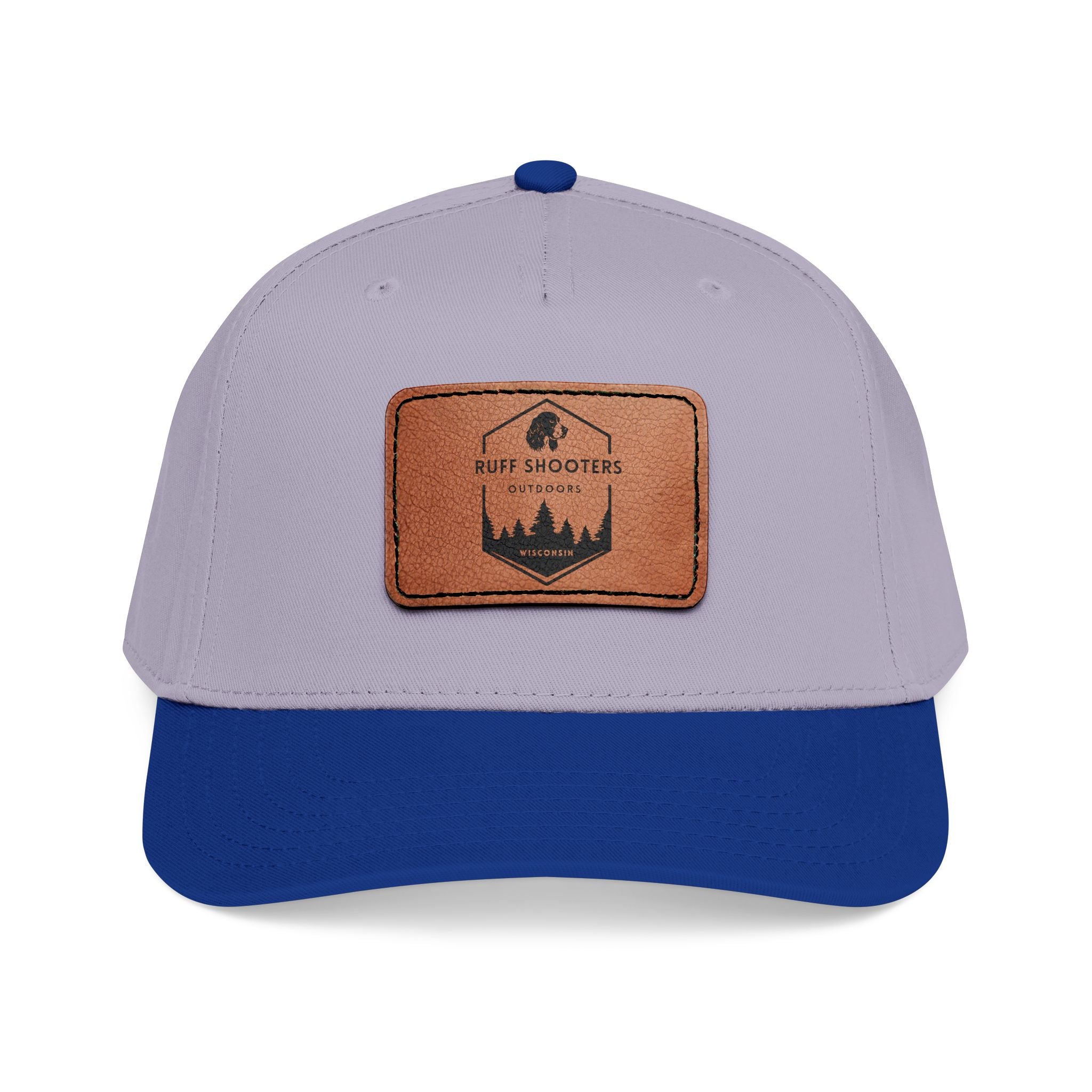 Leather Patch Ruff Shooters Outdoors Logo