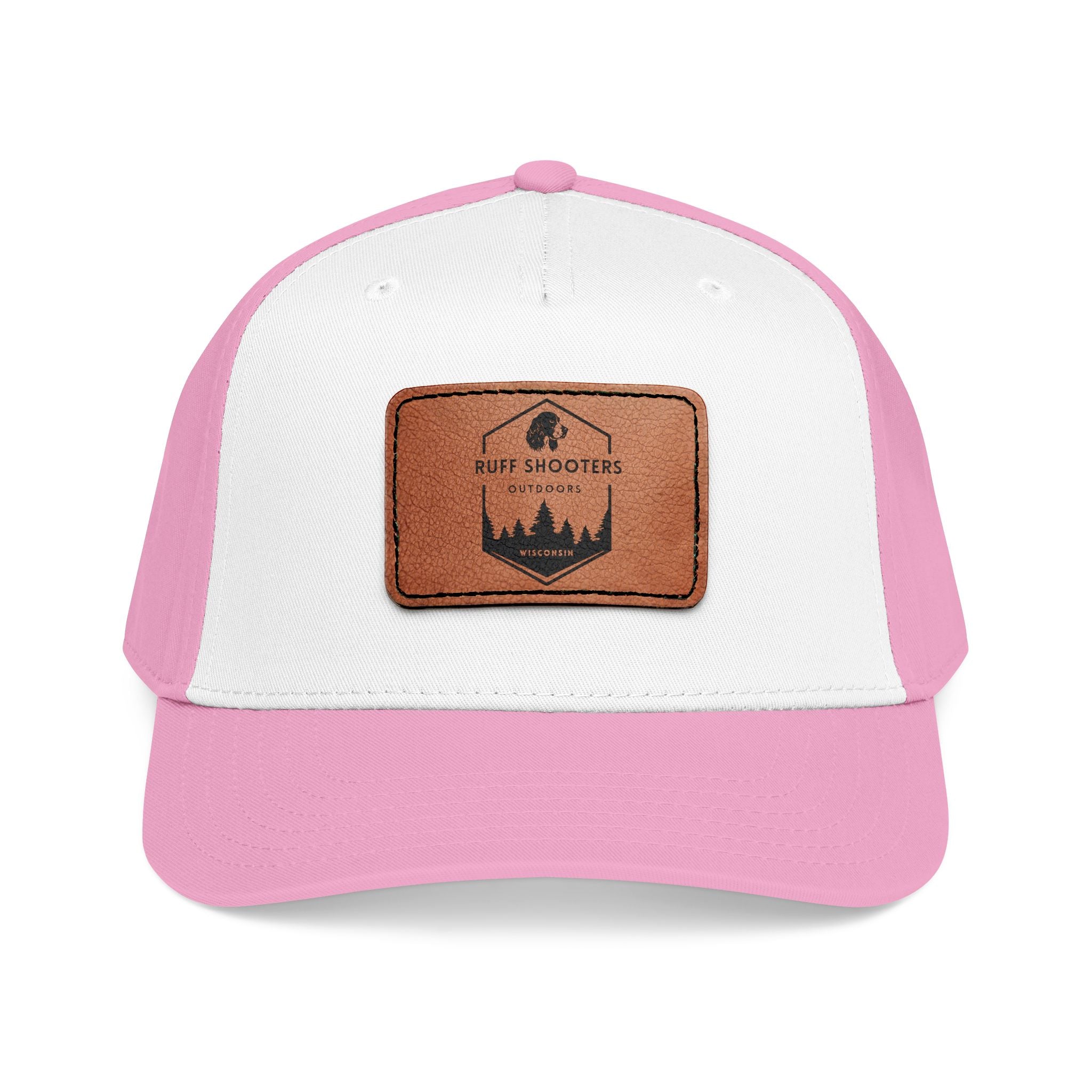 Leather Patch Ruff Shooters Outdoors Logo