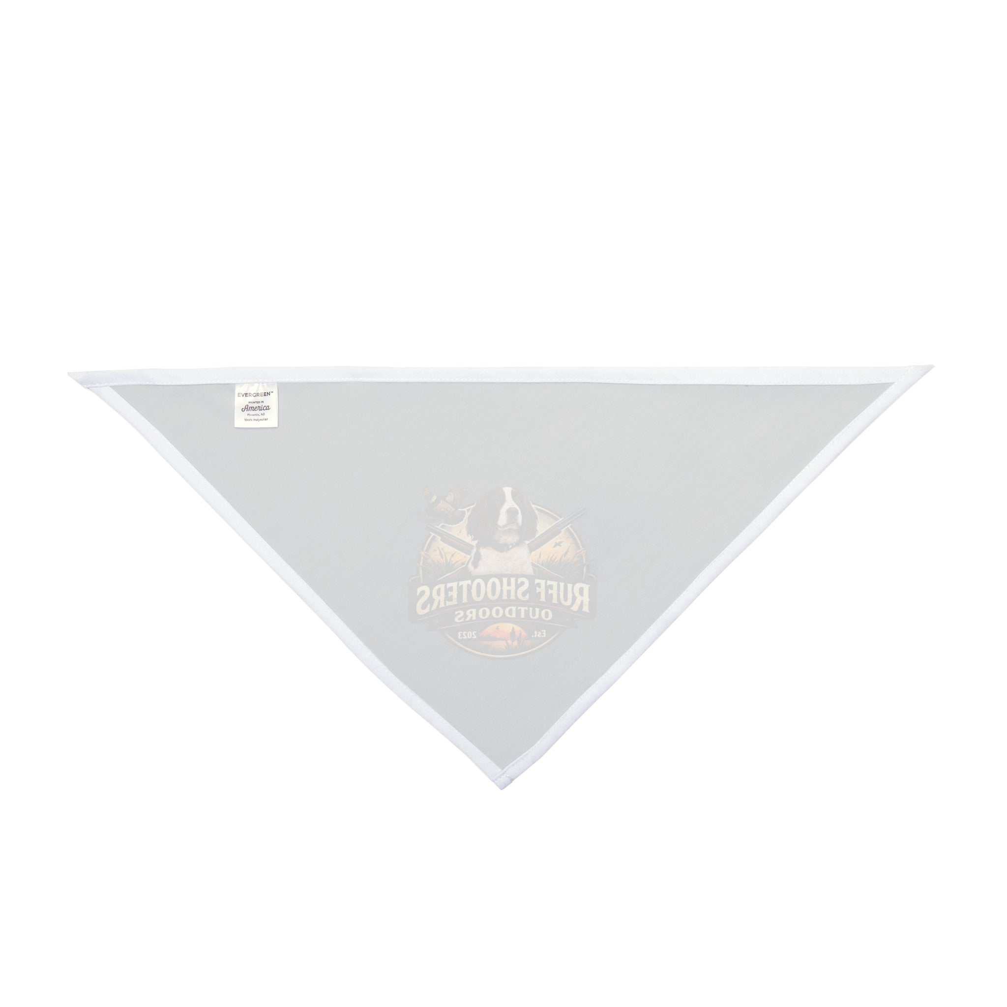 Pet Bandana — 'Ruff Shooters Outdoors' Hunting Dog Bandana
