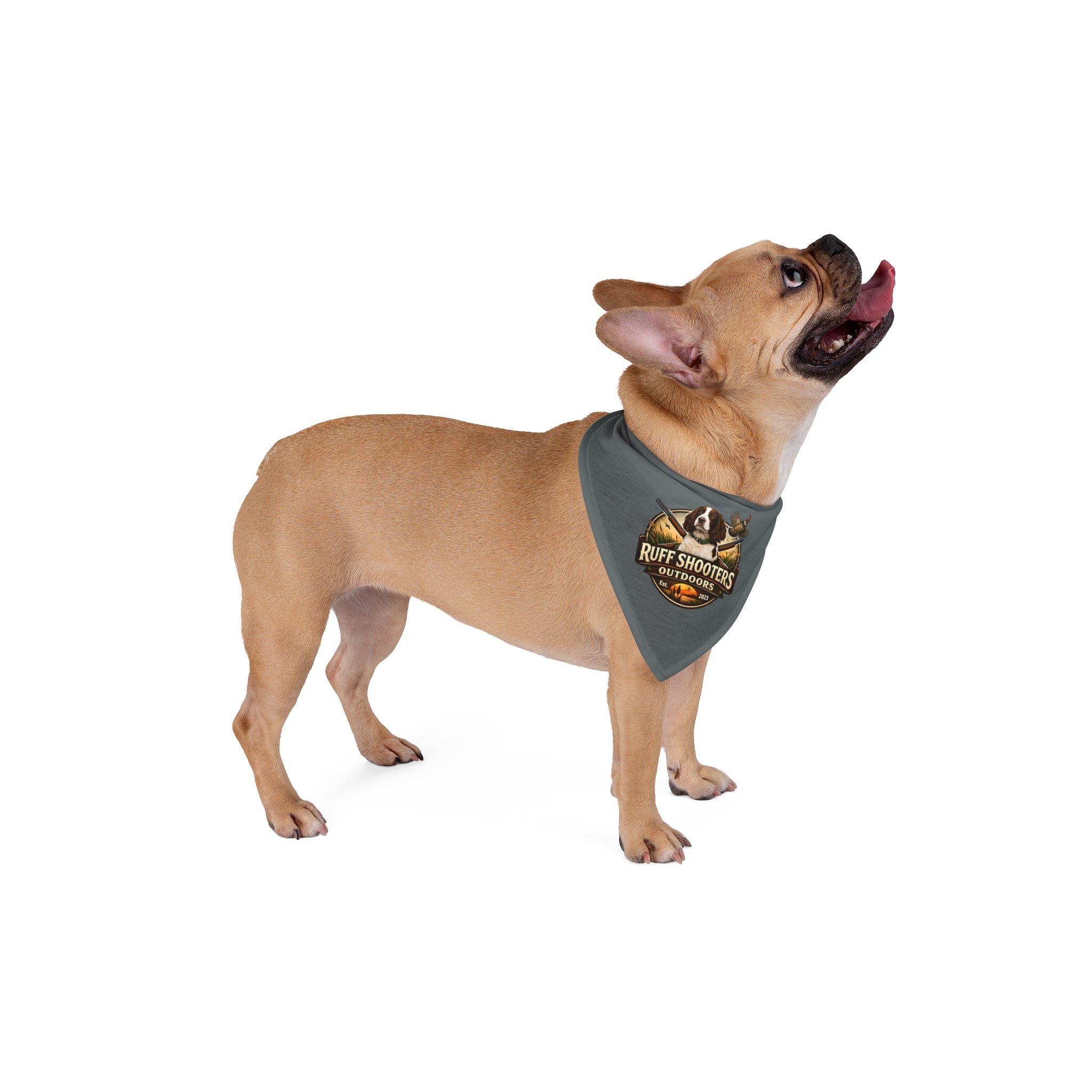 Pet Bandana — 'Ruff Shooters Outdoors' Hunting Dog Bandana