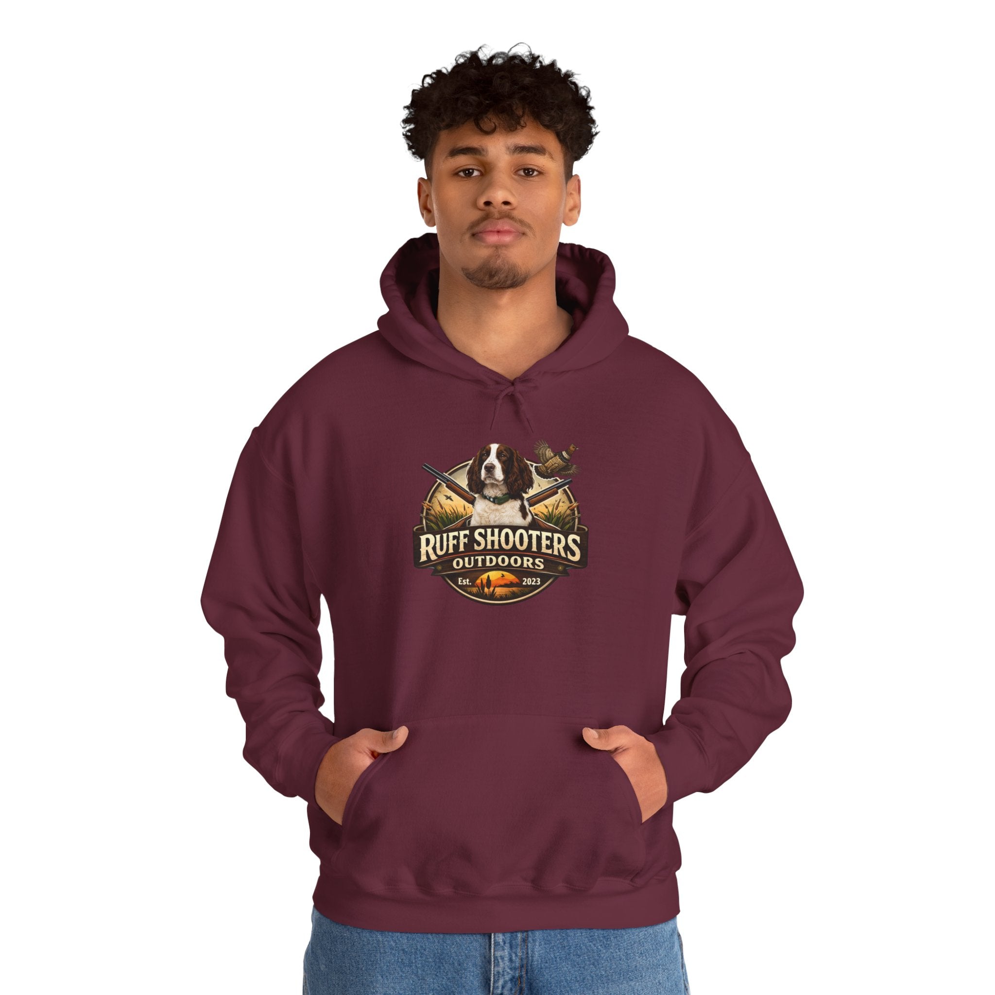 Ruff Shooters R.S.O. Graphic Hooded Sweatshirt