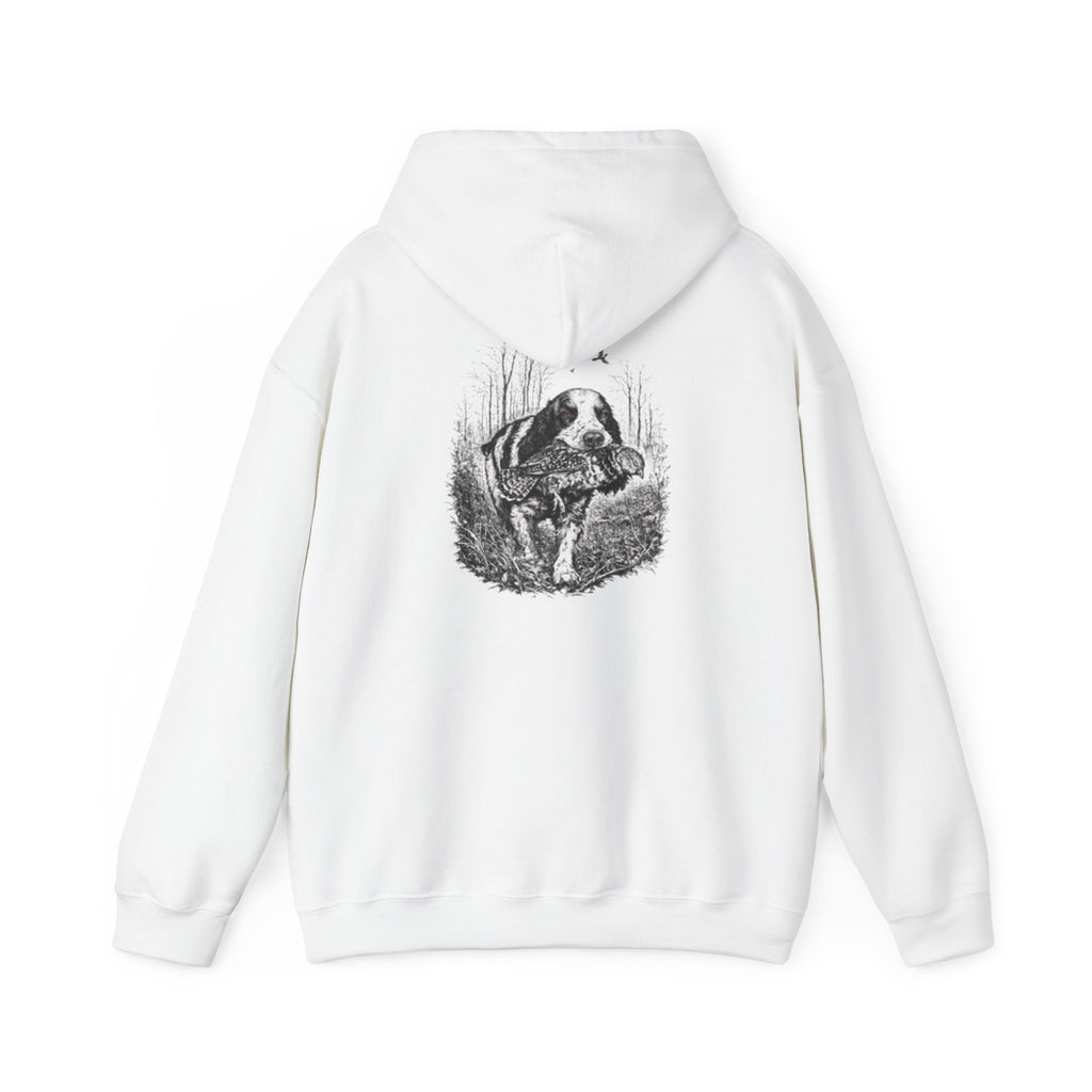 Ruff Shooters Tired Eyes Graphic Hooded Sweatshirt