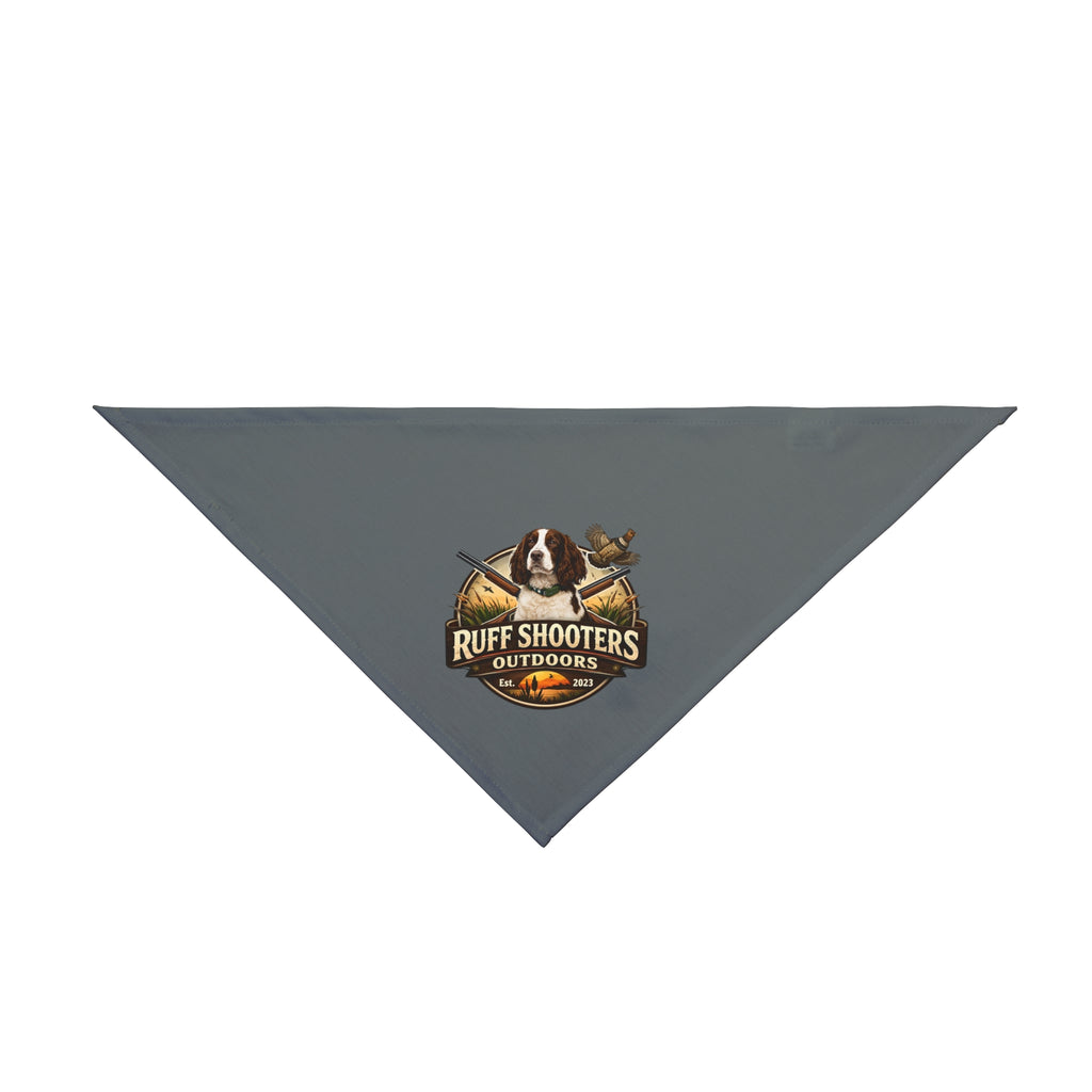 Pet Bandana — 'Ruff Shooters Outdoors' Hunting Dog Bandana