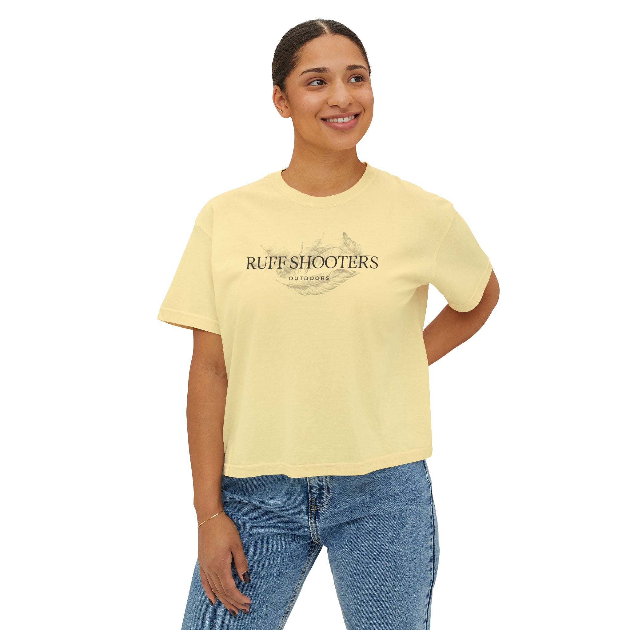 Ruff Shooters Women's Boxy Tee
