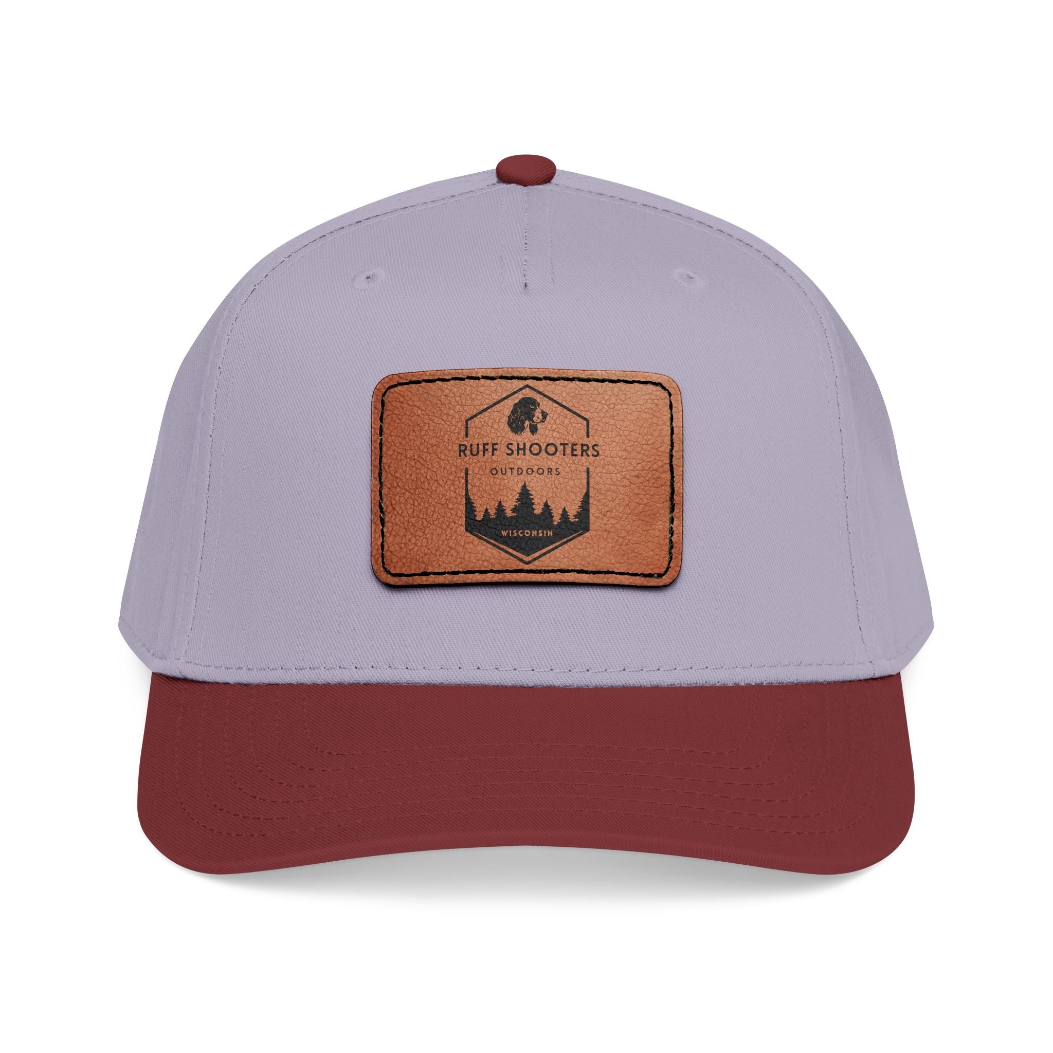 Leather Patch Ruff Shooters Outdoors Logo