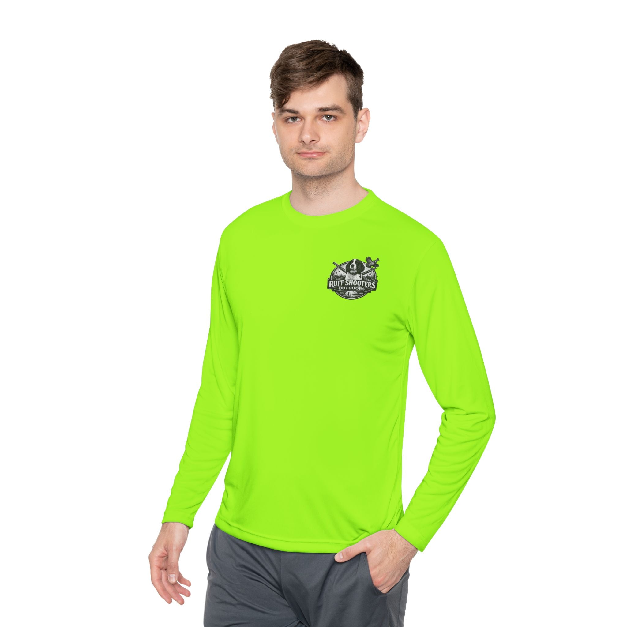 RSO "Mini B/W Grouse Logo" -Long Sleeve Tee